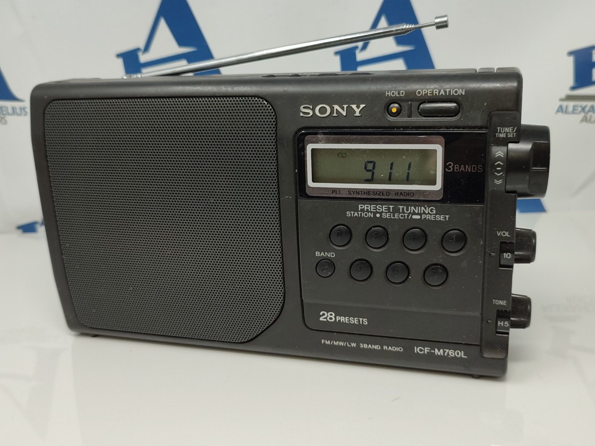 SONY 3band radio ICF-M760L