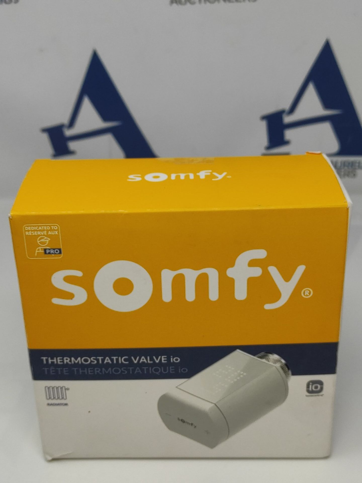 RRP £95.00 Somfy 1870508 - Connected Thermostatic Valve io - To control the Temperature of Hot Wa - Image 2 of 3