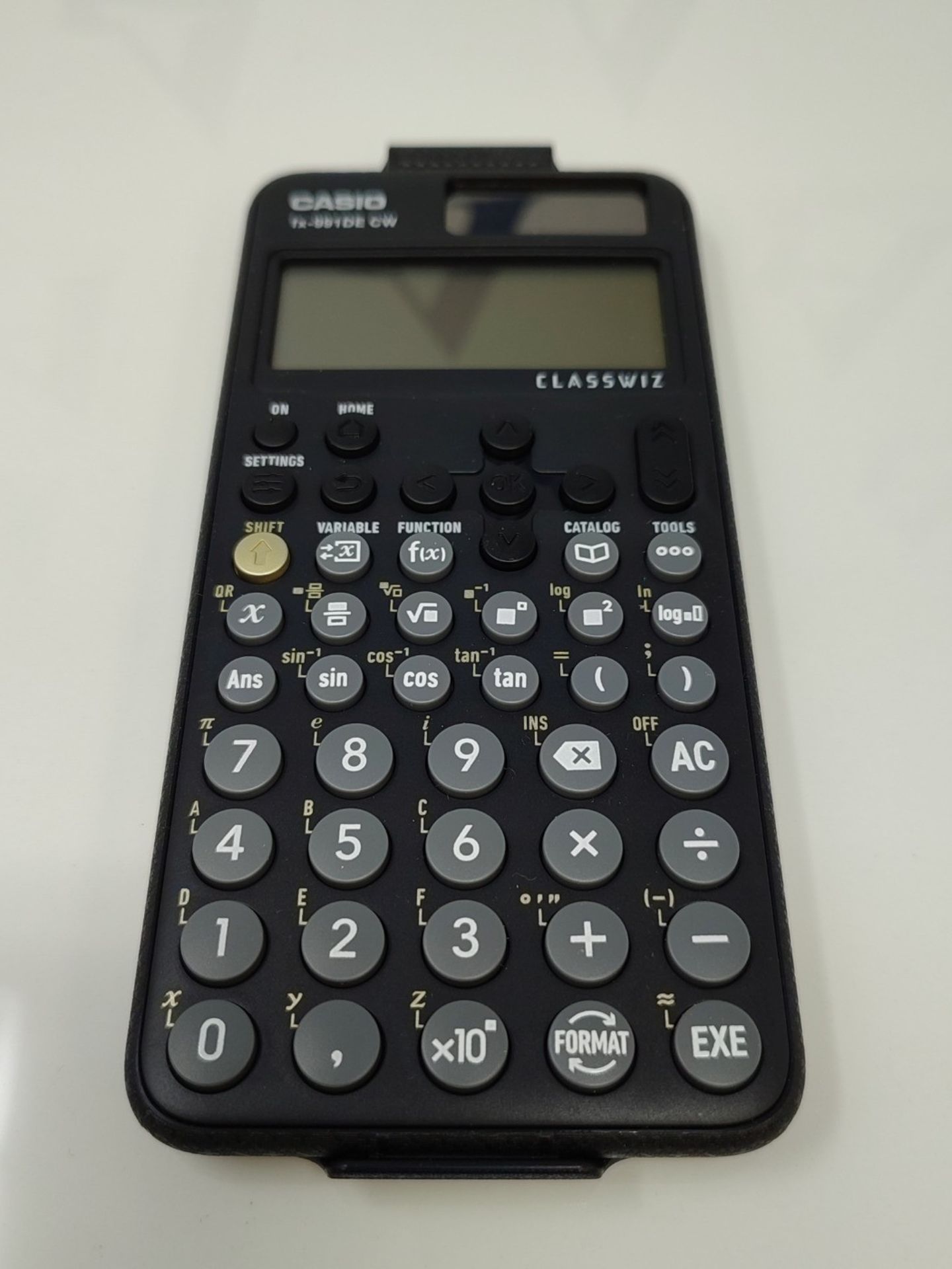 Casio FX-991DE CW ClassWiz technical scientific calculator with protective case, Germa