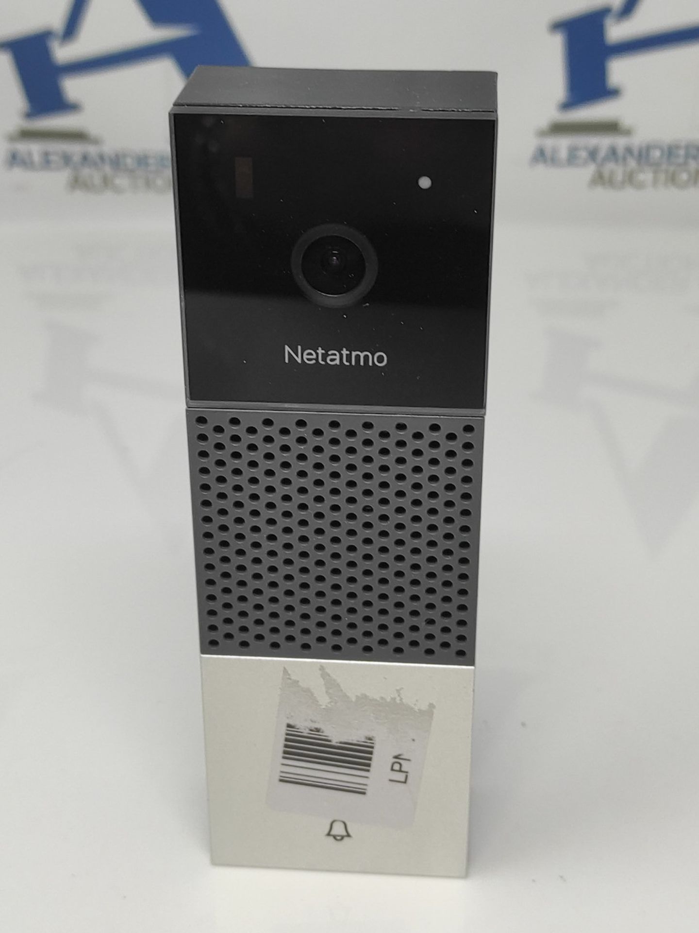 RRP £281.00 Netatmo Smart Video Doorbell, installation with existing chime, HD camera, 1080p, vide - Bild 2 aus 3