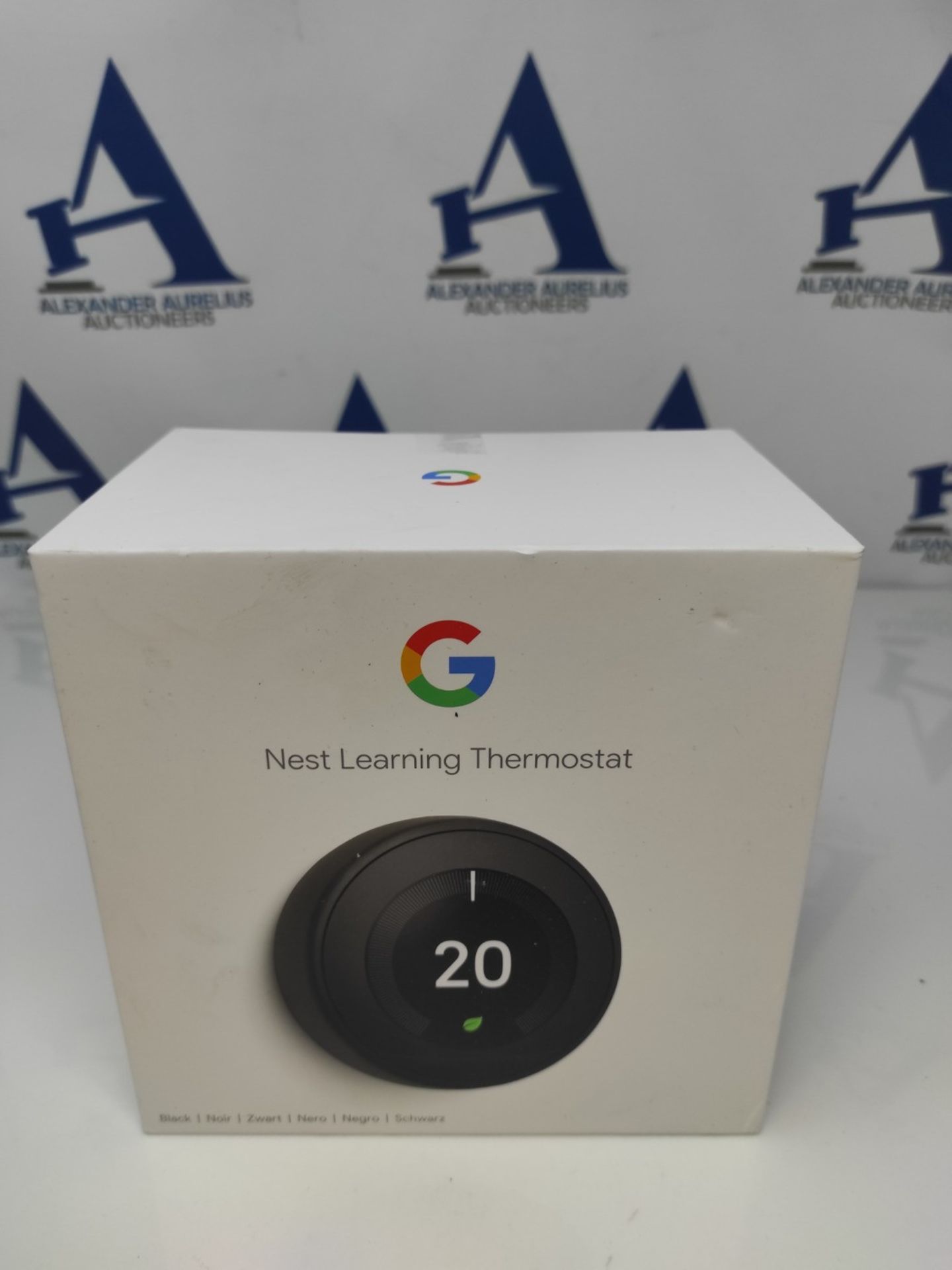 RRP £227.00 Nest Learning Smart Thermostat, Black - Image 2 of 3
