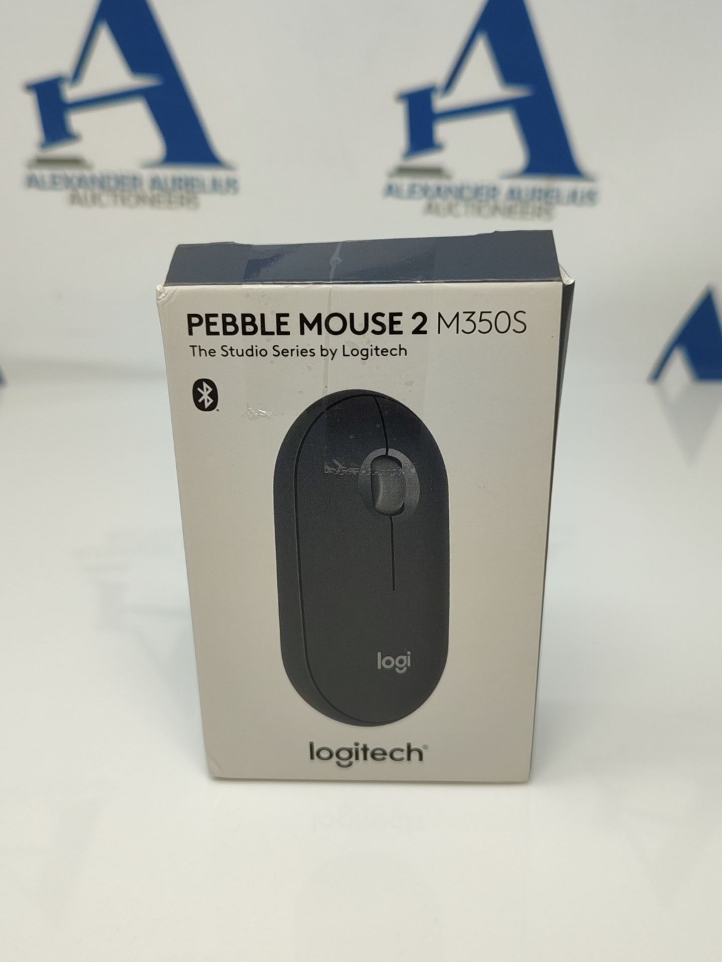 Logitech Pebble Mouse 2 M350s is a wireless Bluetooth mouse that is slim, portable, li