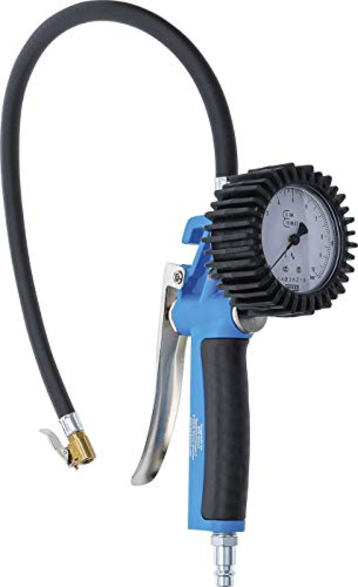 RRP £58.00 BGS 55410 | Pneumatic tire filling gun | calibrated | 0 - 10 bar | Tire filling gauge