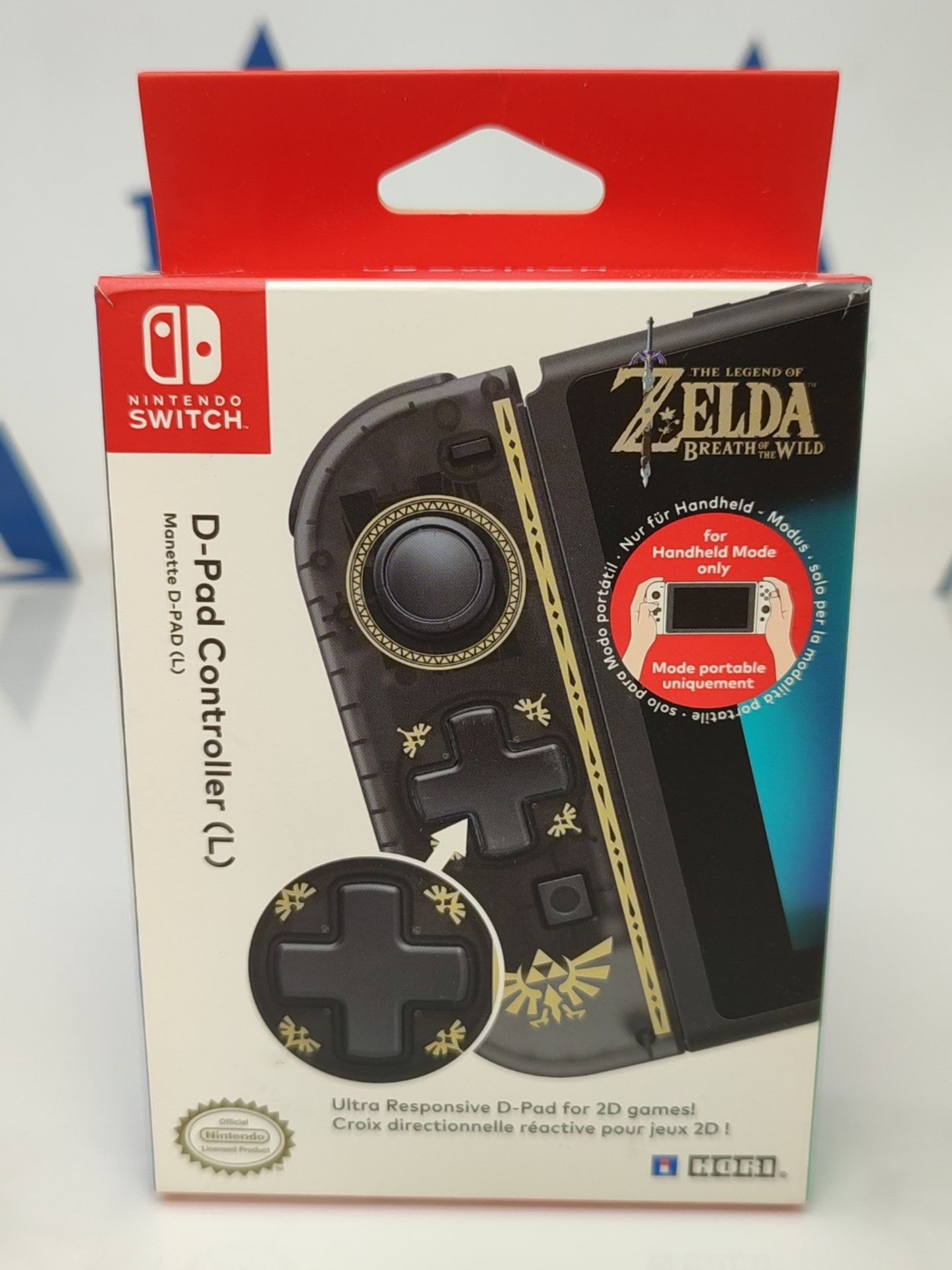 HORI - Left D-Pad Controller Zelda (Nintendo Switch) Only for "handheld mode". - Image 2 of 3
