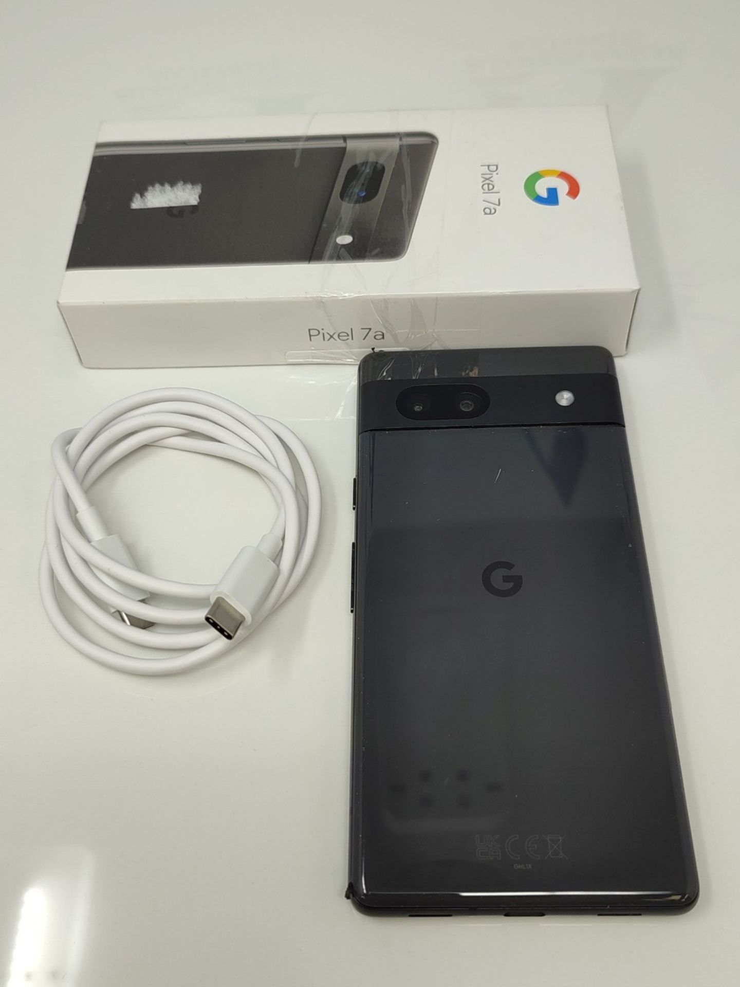 RRP £329.00 Google Pixel 7a and Pixel 30W Charger Bundle  Android 5G Smartphone with Wide-Angle - Image 2 of 2