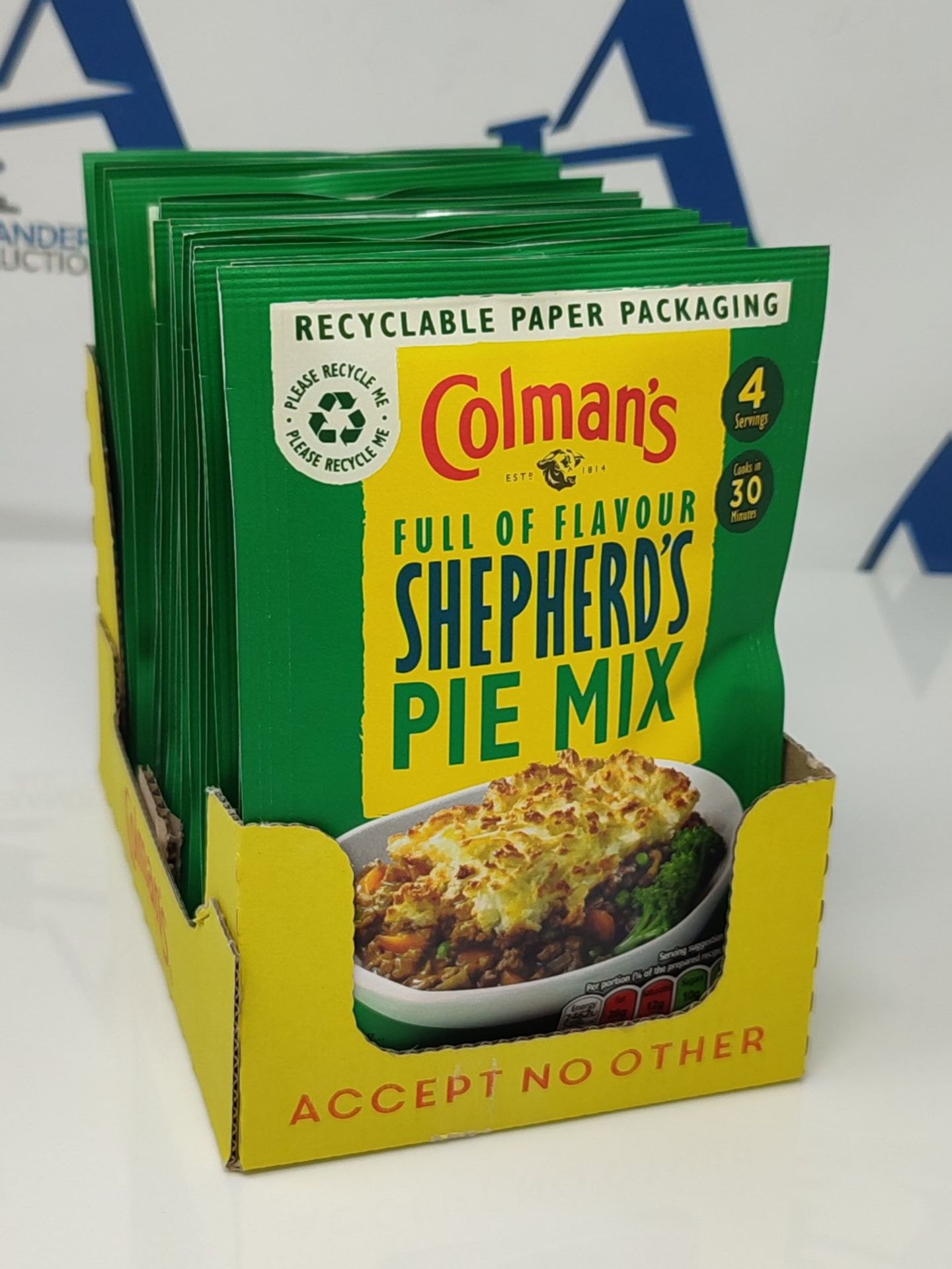 Colman's Shepherd's Pie Mix, 1.75-Ounce Packages (Pack of 16) Best Before end: 01/202