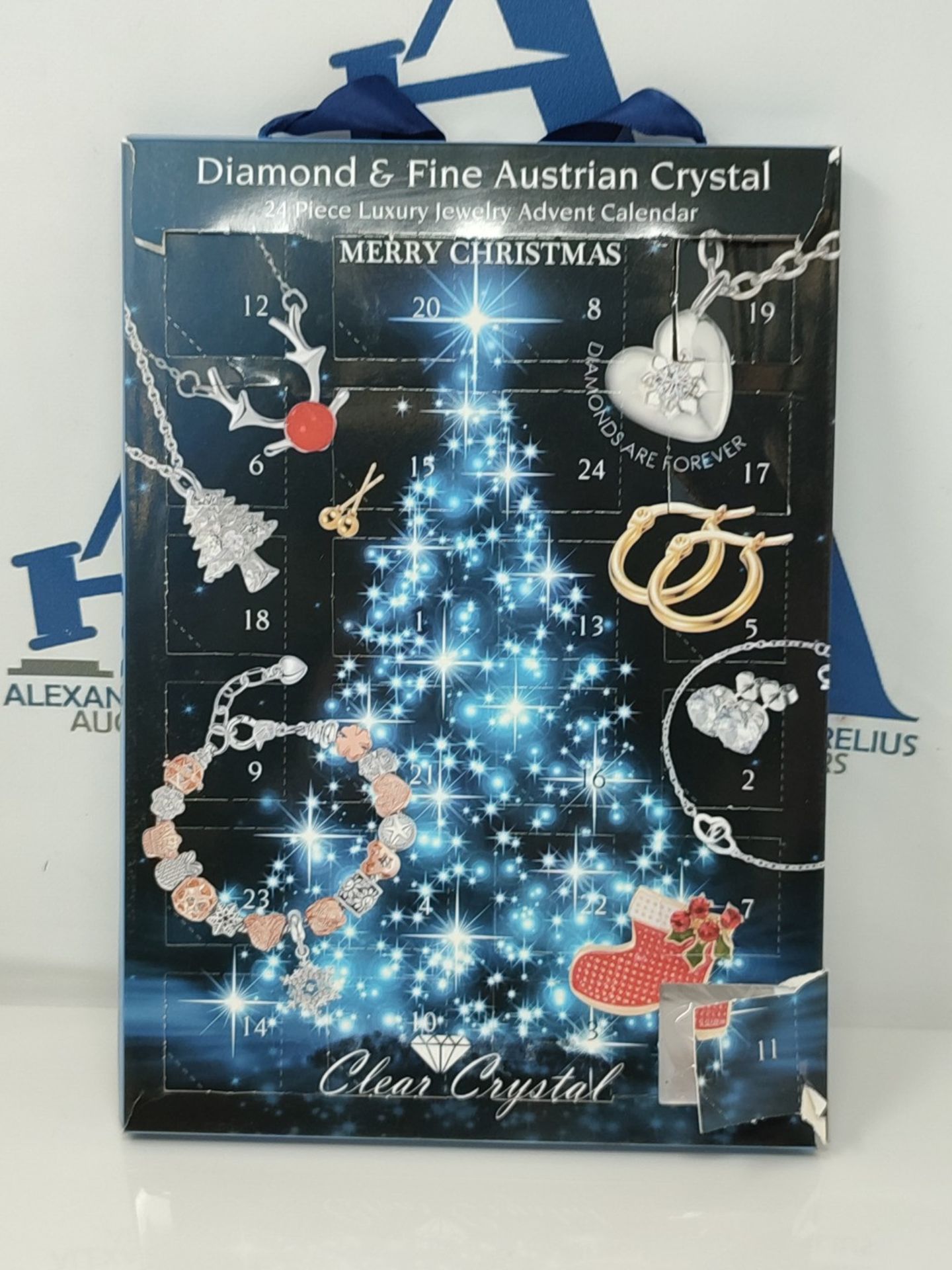 Diamond & Crystal Jewellery Advent Calendar by Clear Crystal