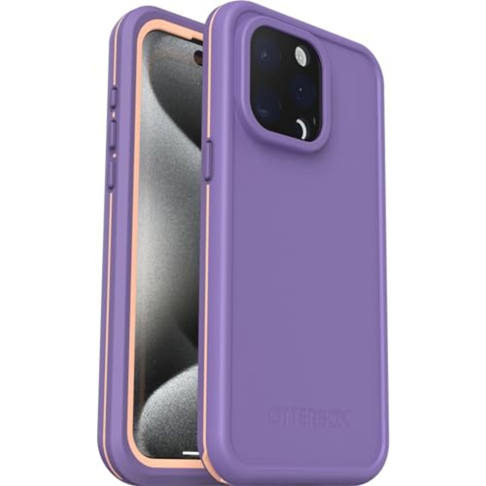 RRP £79.00 OtterBox Fre Case for iPhone 15 Pro Max for MagSafe, Waterproof (IP68), Shockproof, Di