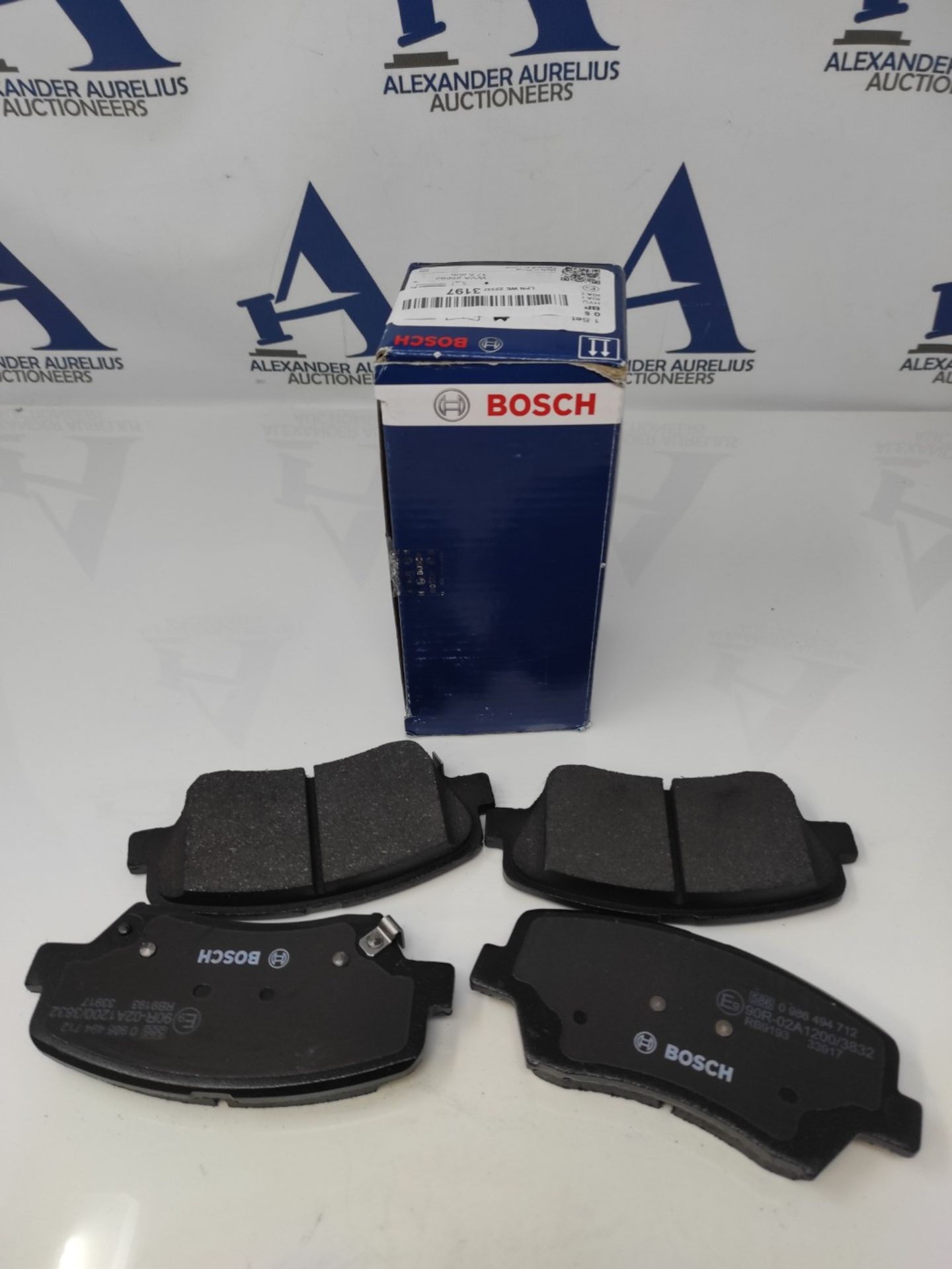 Bosch BP1707 Brake Pads - Front Axle - ECE-R90 Certified - 1 Set of 4 Pads - Image 2 of 2