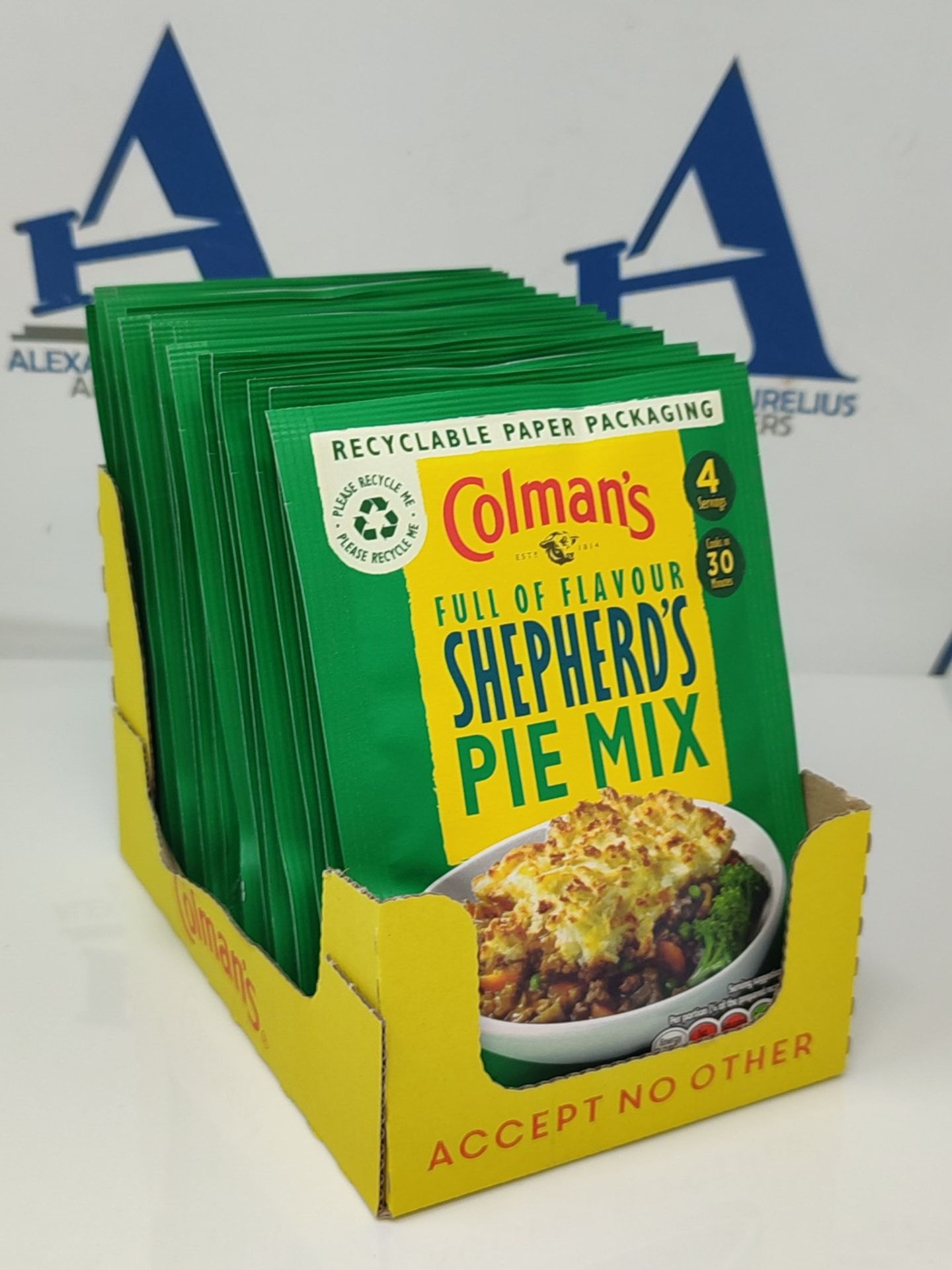 Colman's Shepherd's Pie Mix, 1.75-Ounce Packages (Pack of 16) Best Before end: 01/202