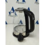 Electric Kettles, Temperature Control Kettle, Glass Kettles Electric with 5-Color LED,