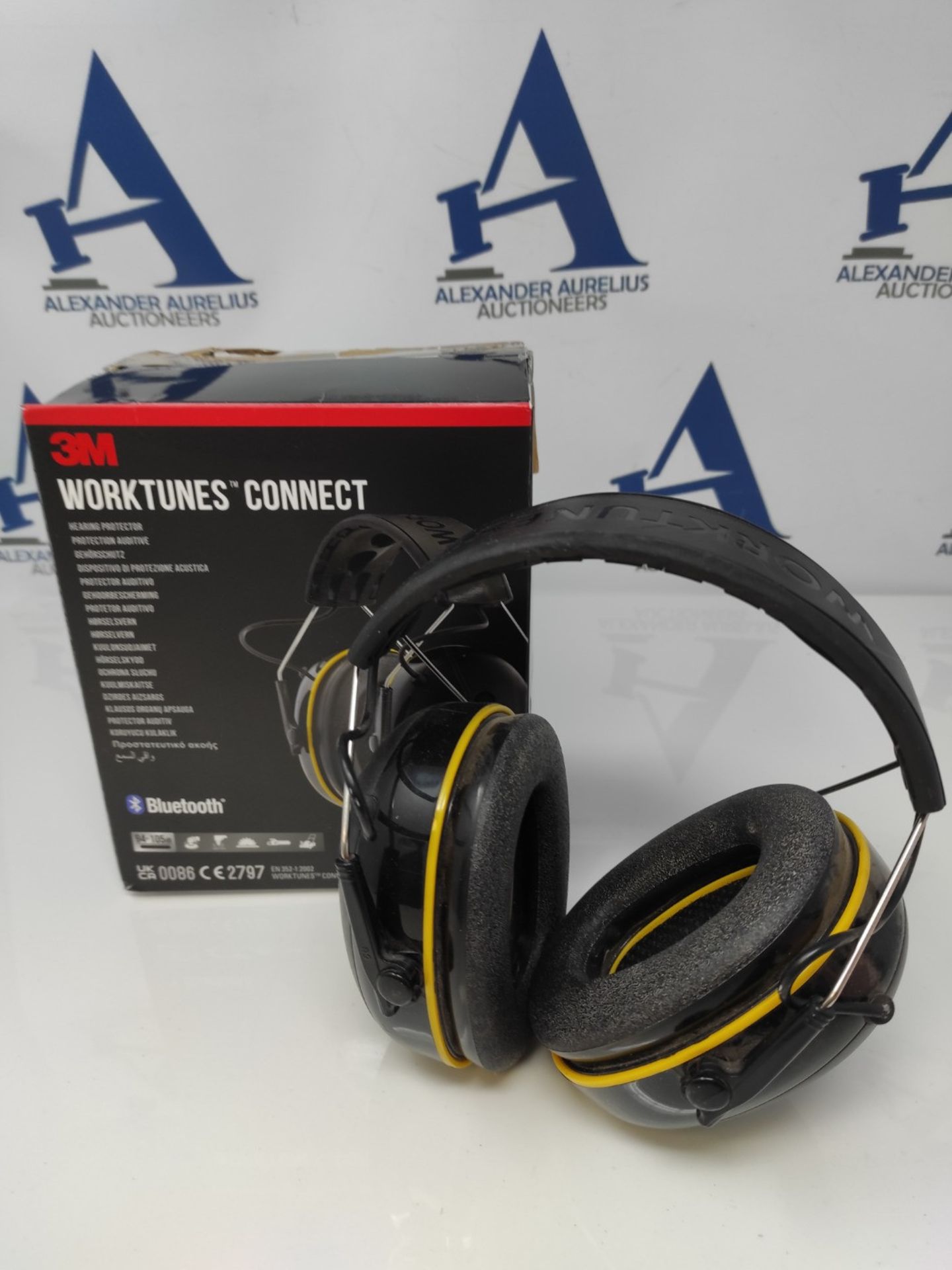 RRP £77.00 3M WorkTunes Connect, Bluetooth Ear Defenders Wireless, 90543EC1, Hearing Protector Ea - Bild 2 aus 2