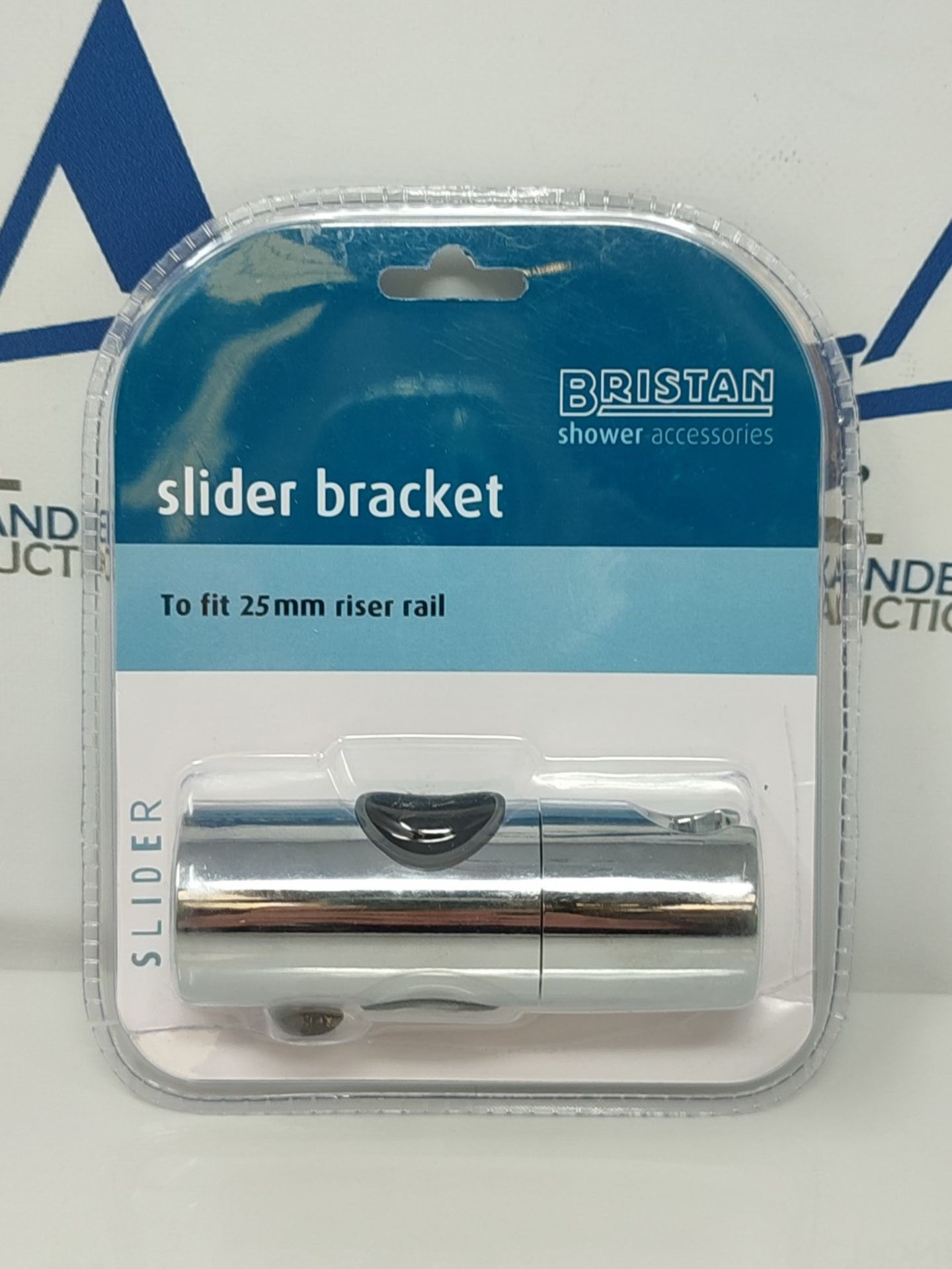 Bristan SLID101 C Slider Bracket 25mm - Chrome Plated - Image 2 of 3