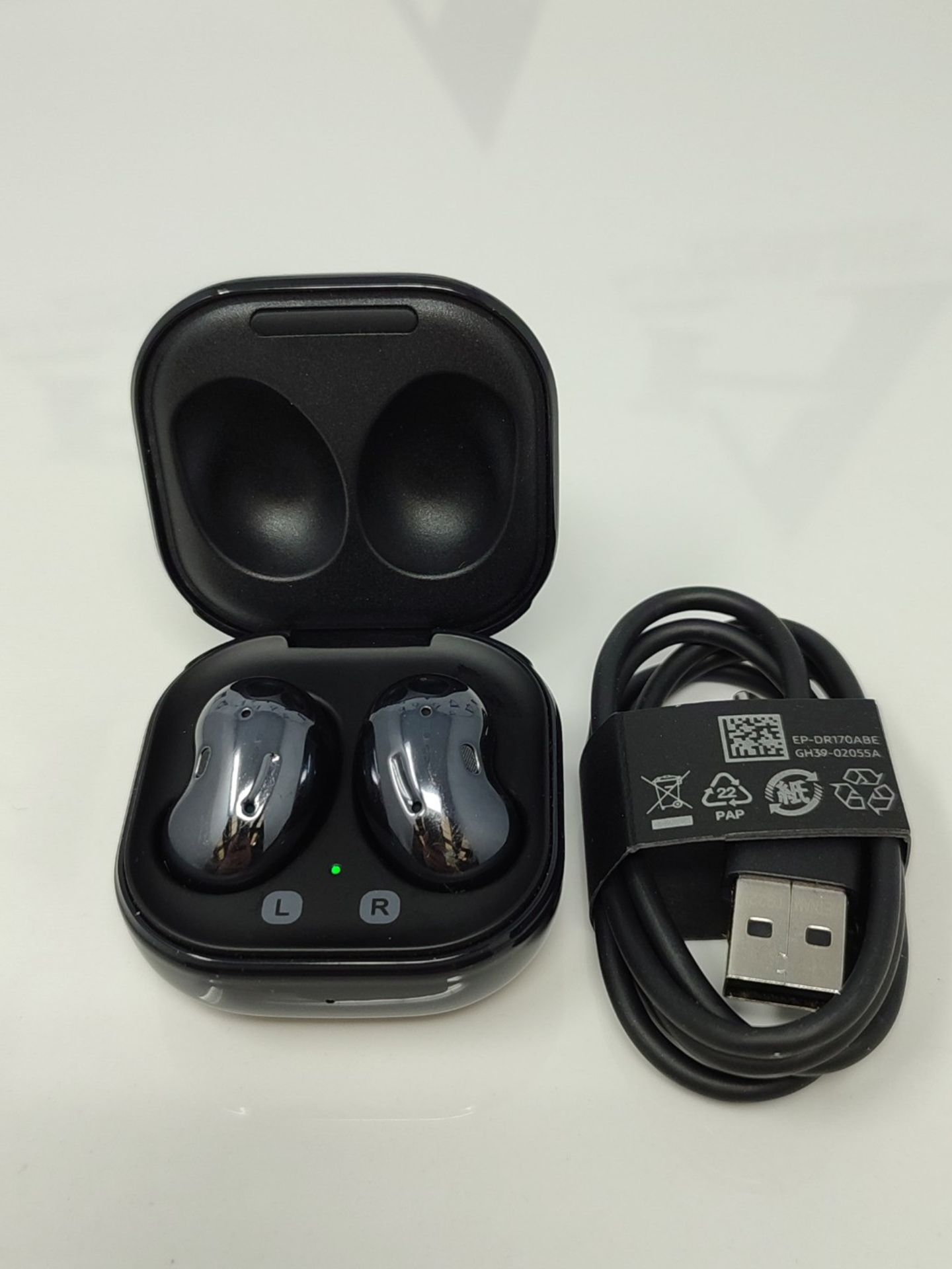 RRP £66.00 Samsung Galaxy Buds Live Wireless Earphones,, Mystic Black (UK Version) - Image 2 of 3