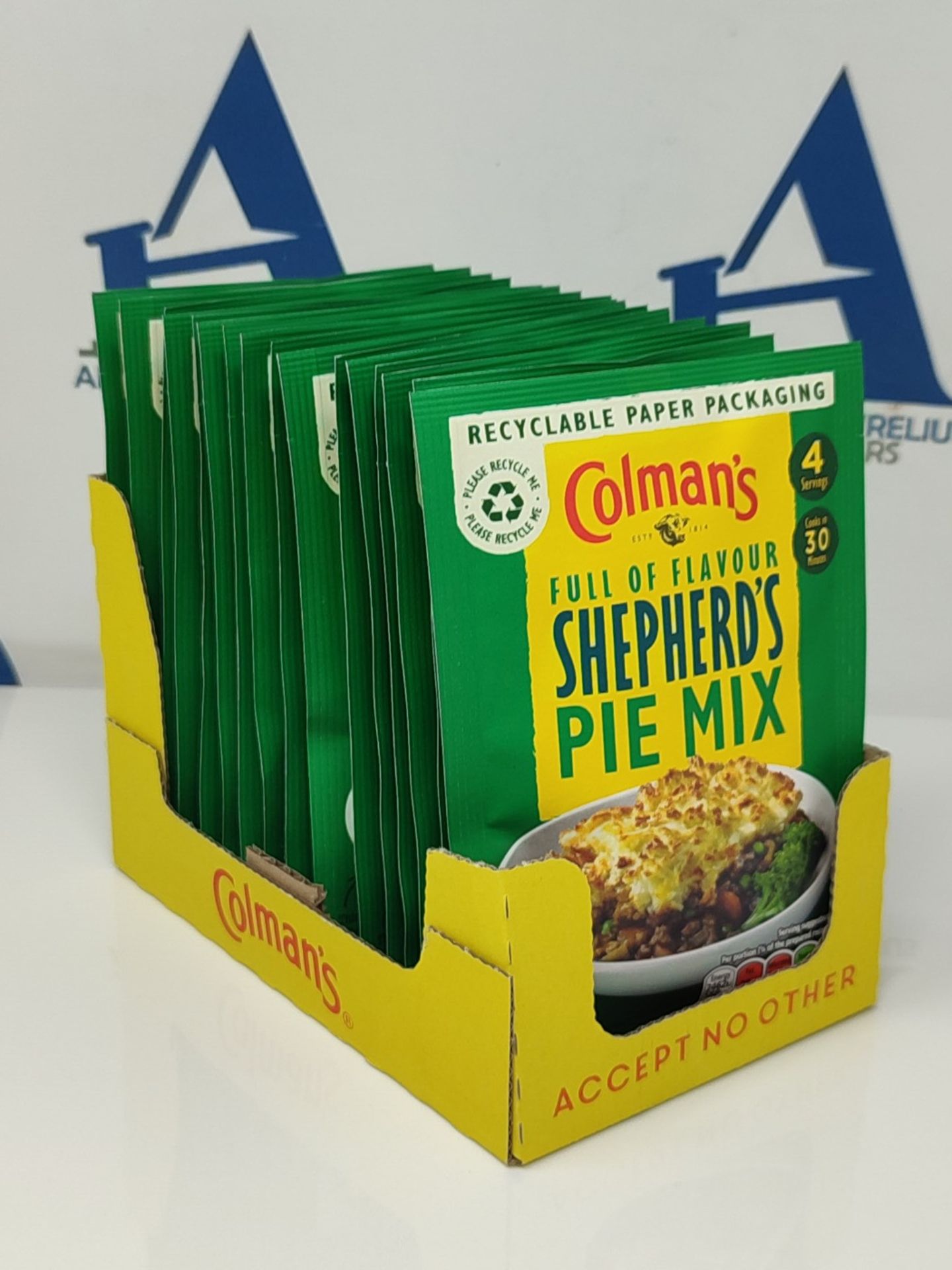 Colman's Shepherd's Pie Mix, 1.75-Ounce Packages (Pack of 16) Best Before end: 01/202