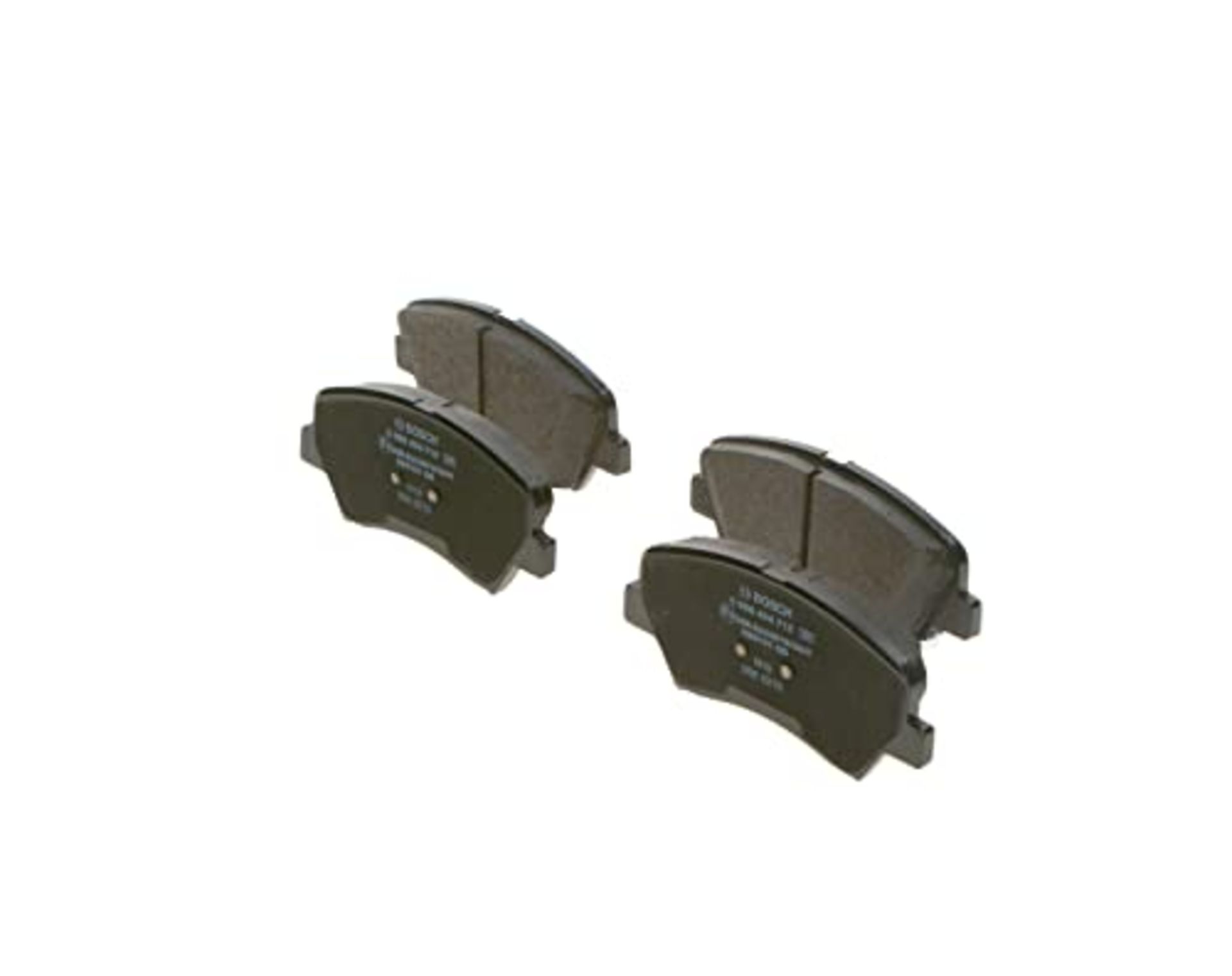 Bosch BP1707 Brake Pads - Front Axle - ECE-R90 Certified - 1 Set of 4 Pads