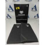 Titan Armour® Knee Sleeves Weight Lifting | 7mm Double-Ply Neoprene Knee Sleeves | Kn