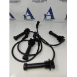 4 PC SHLPDFM HT Leads Ignition Cables Set Black colour 0986357208 1110740 1110741 1110