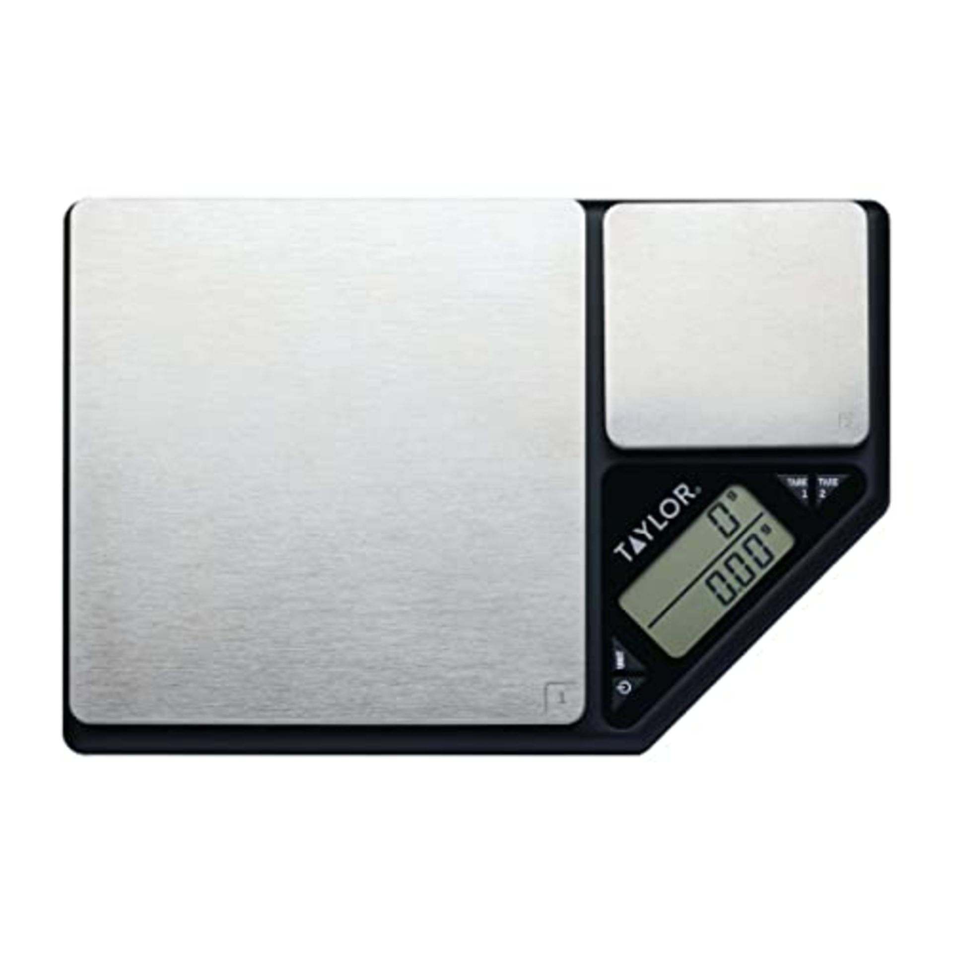 Taylor Pro Digital Kitchen Food Scales with Dual Platform Weighing Design, Professiona