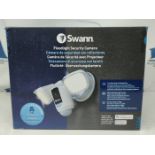 RRP £151.00 Swann Wi-Fi 1080p Waterproof Motion-Activated Floodlight Camera with Colour Night Visi