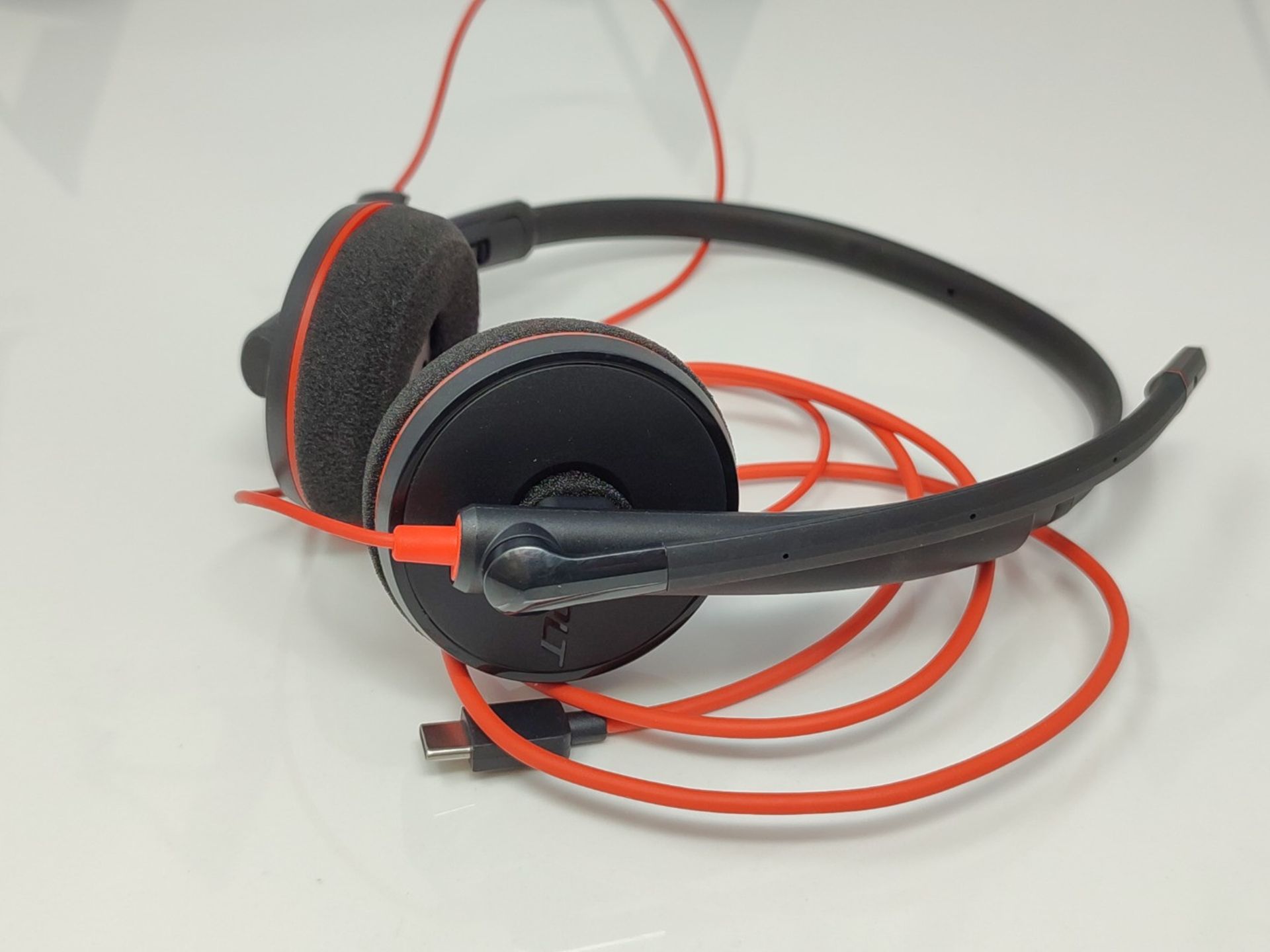 Plantronics - Blackwire 3220 - Wired Dual-Ear (Stereo) Headset with Boom Mic - USB-C t - Image 2 of 3