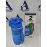 Zounich Best Sports Water Bottle Leak Proof 400ml BPA Free Tritan Drink Bottles|Kids,A