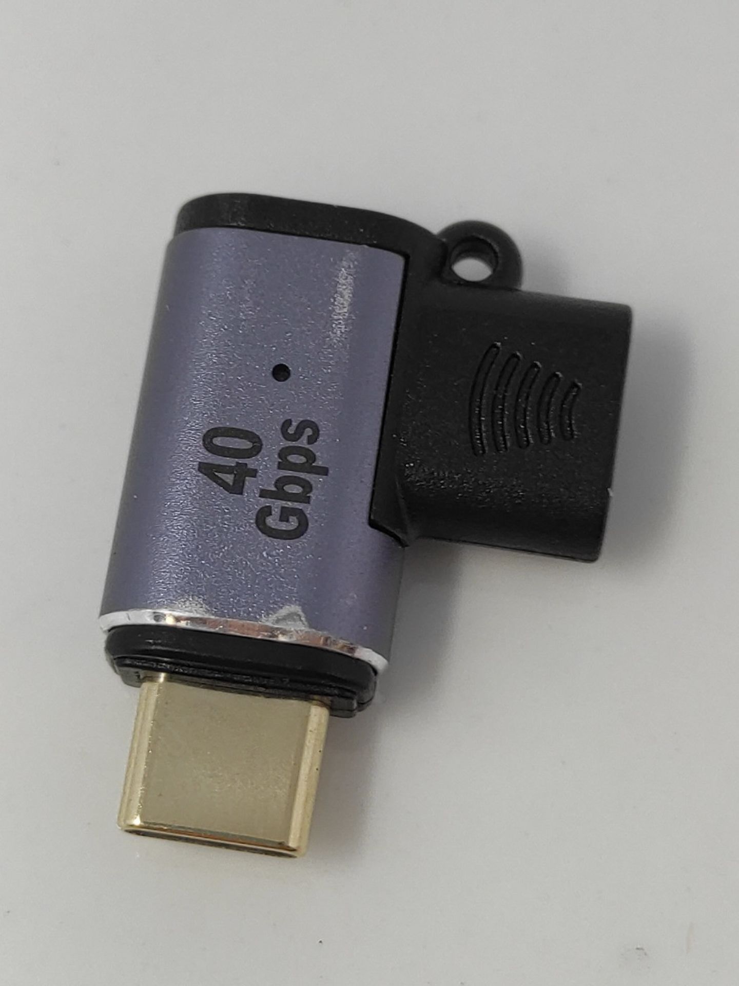MoKo USB C Magnetic Adapter 2 Pack, 90 Degree Magnetic Breakaway USB C Adapter 24 Pin
