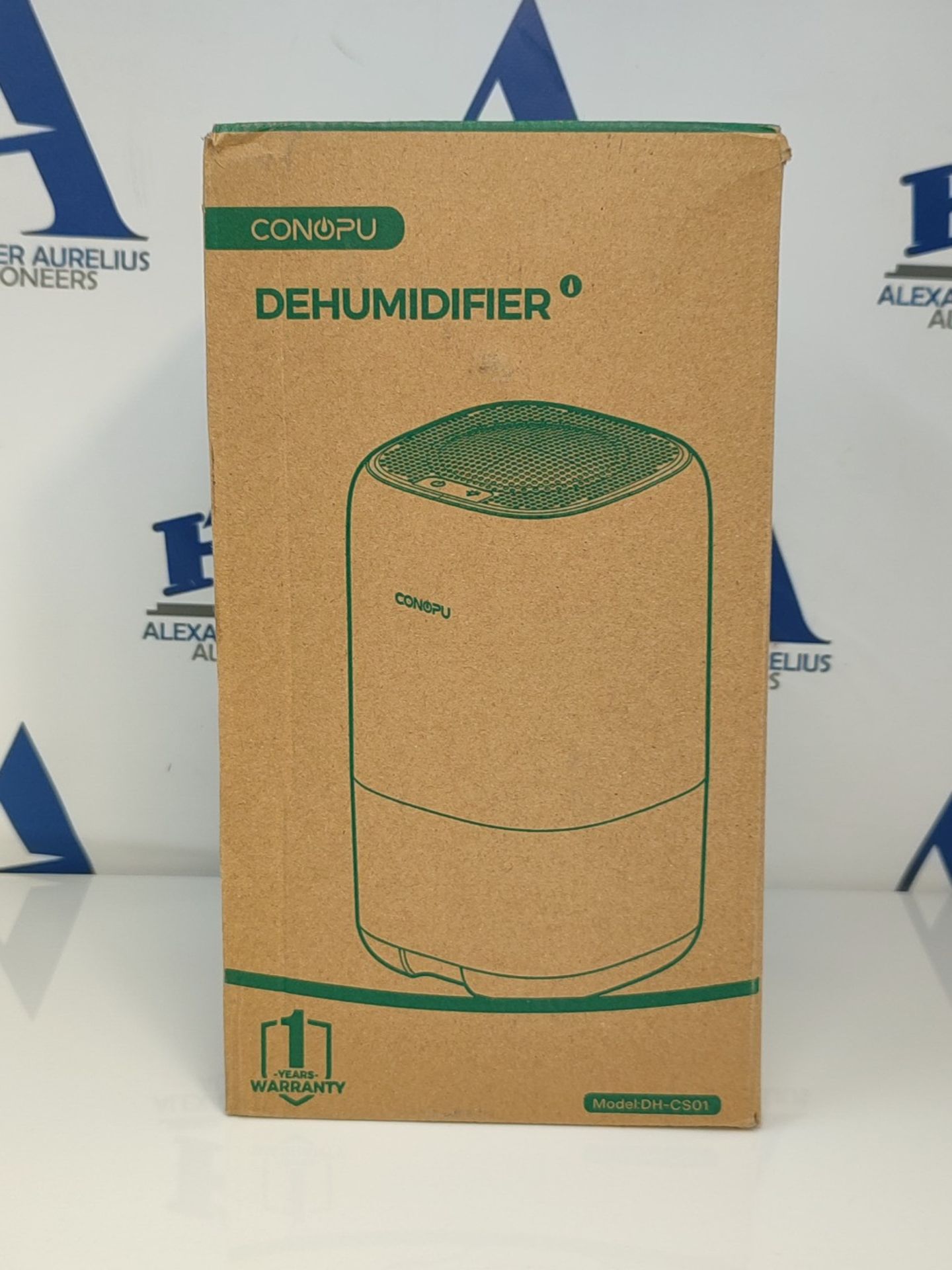 CONOPU Dehumidifier 1000ml, Dehumidifiers for Home, Auto Off&Coloured LED Light, Pelti - Image 2 of 3