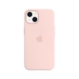 Apple Silicone Case with MagSafe (for iPhone 13) - Chalk Pink