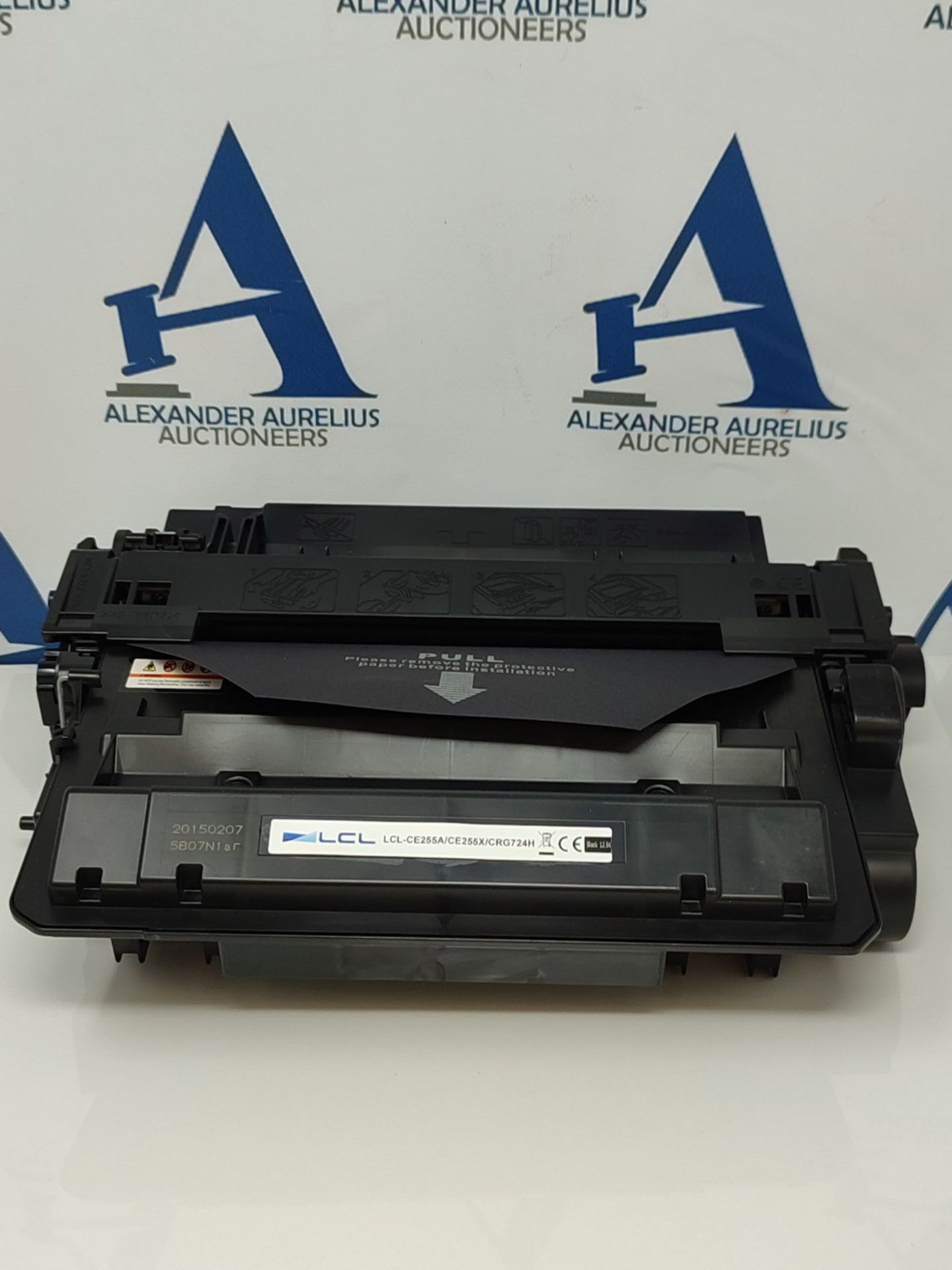 LCL Compatible Toner Cartridge 55A 55X CE255A CE255X 12500 Pages (1 Black) Replac