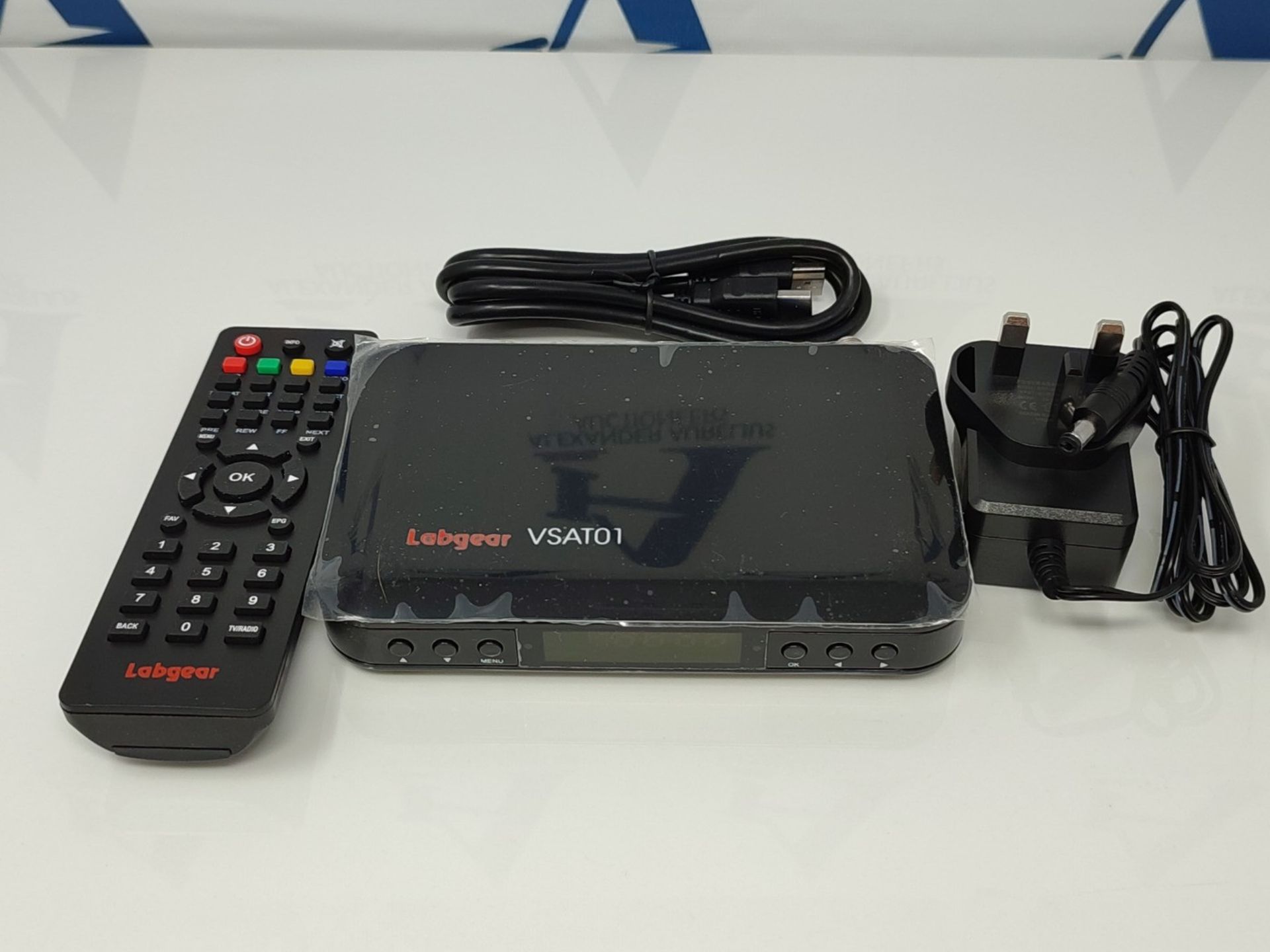 Labgear VSAT01 HD Free-to-Air Satellite Receiver, DVB-S2 & H.264 / MPEG-4 / MPEG-2 - Image 3 of 3