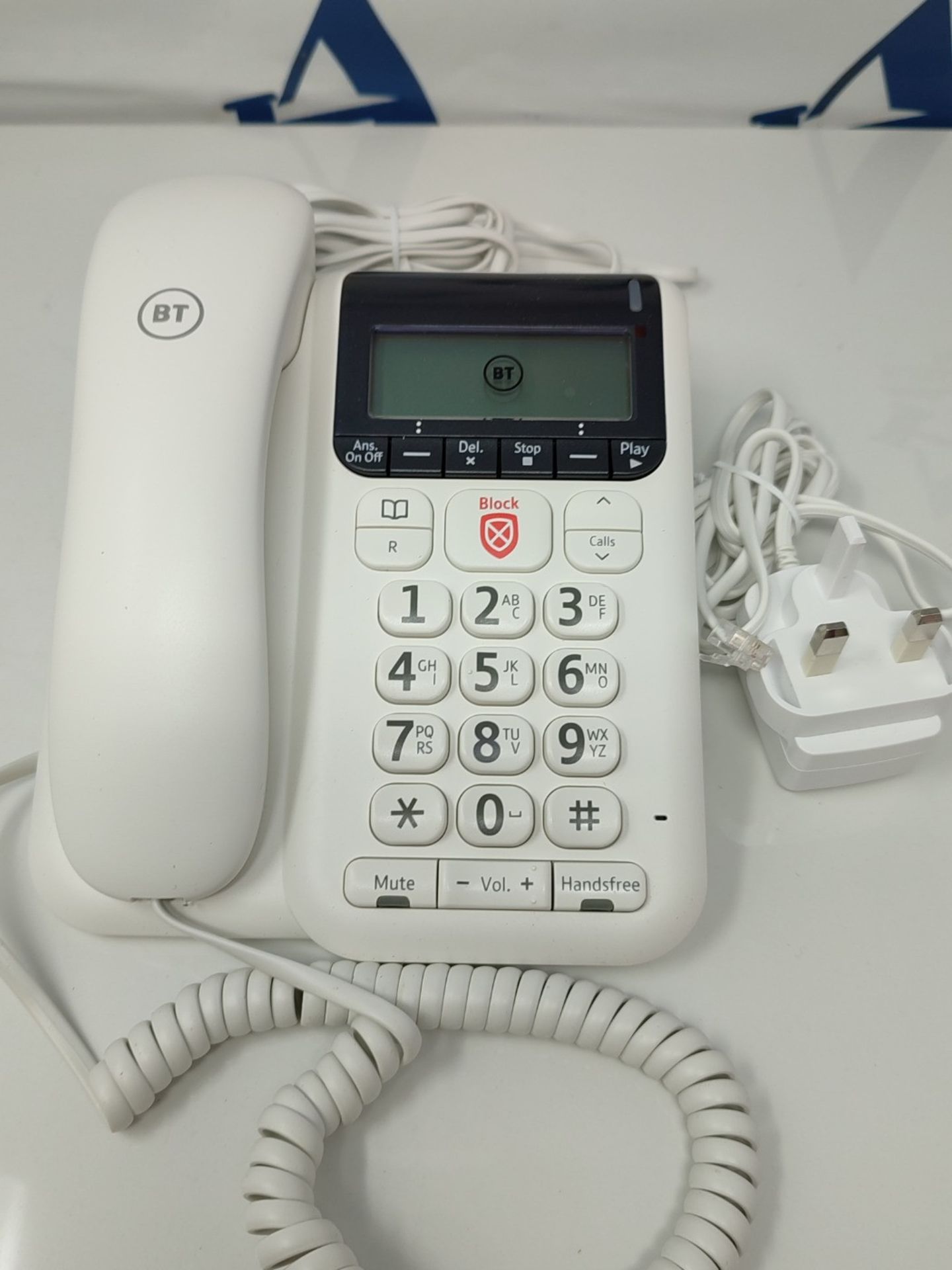 BT Décor 2600 Corded Landline House Phone with Advanced Nuisance Call Blocker - Image 2 of 2