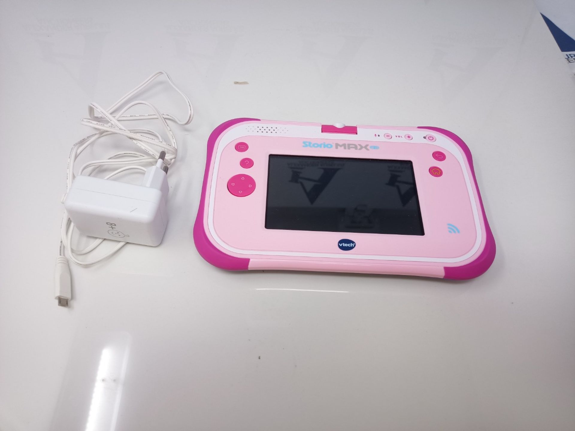RRP £99.00 Vtech - 108855 - Tablet Storio Max 2.0 - 5 inch - Pink French version - Image 3 of 3