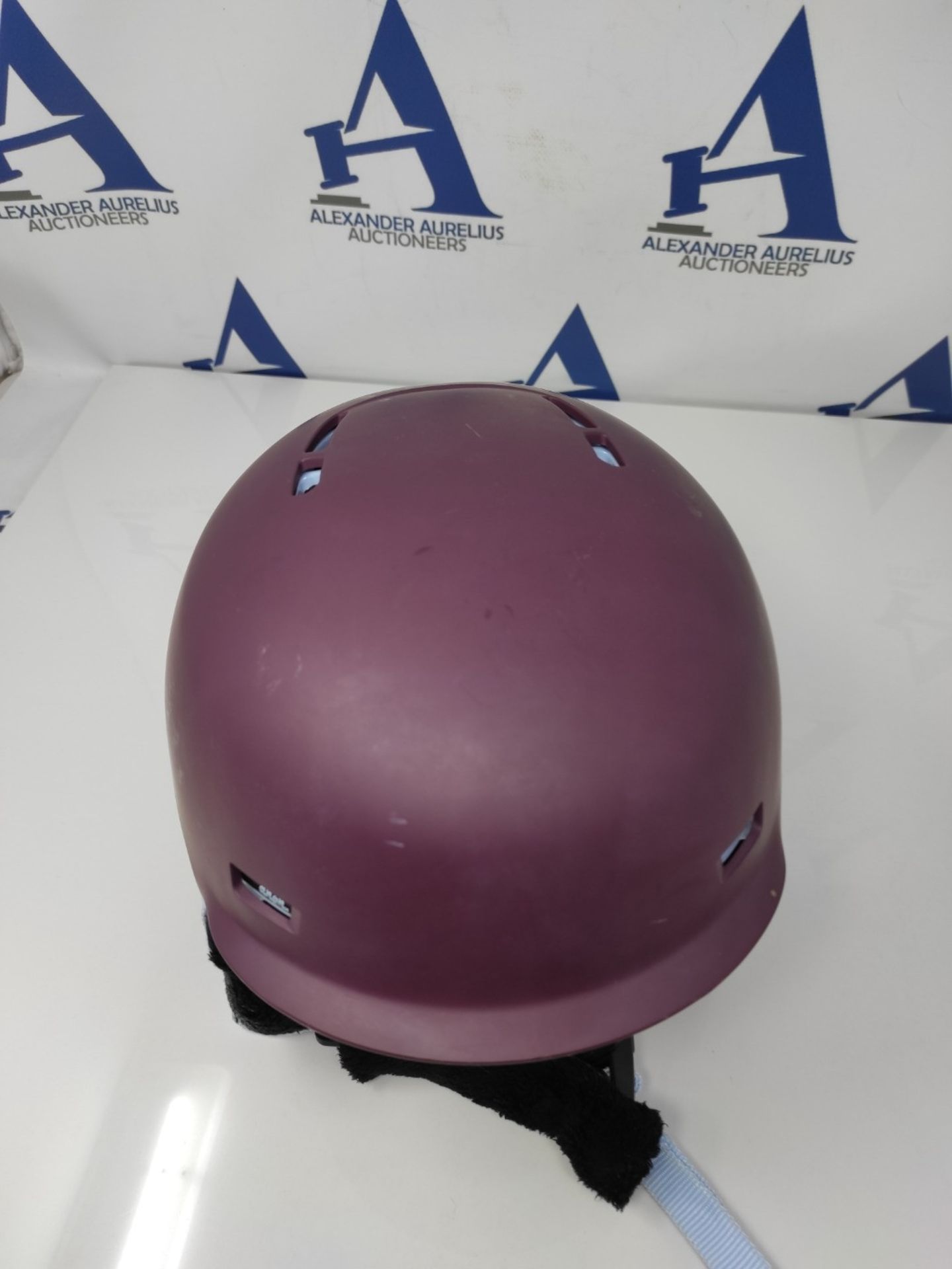 RRP £85.00 Anon Raven snowboard helmet in purple size S 52-55cm - Image 2 of 2