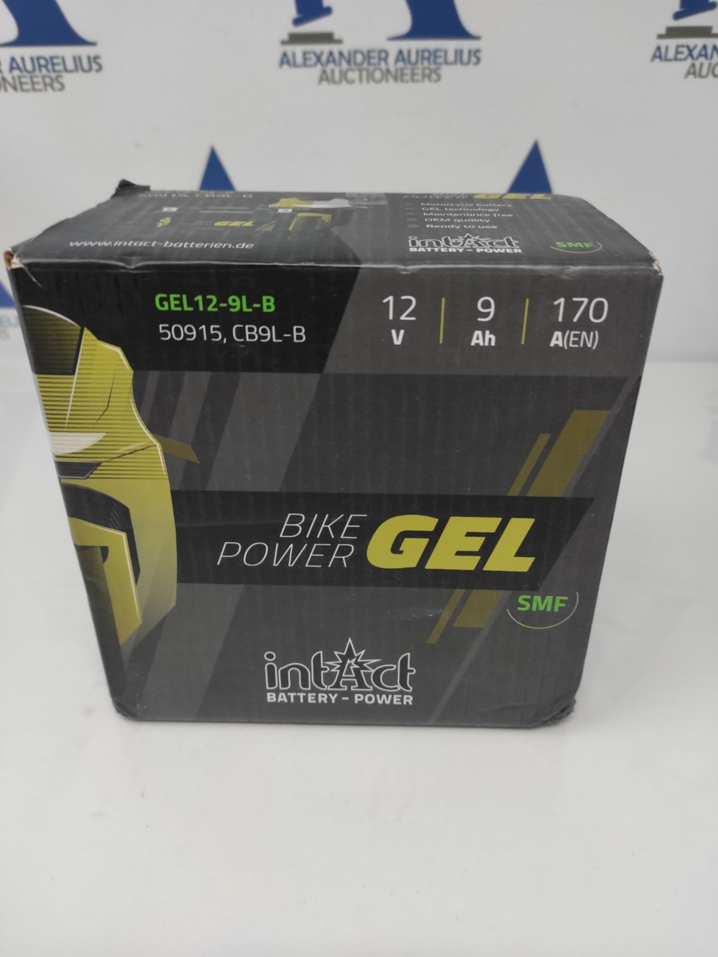 intAct - GEL MOTORCYCLE BATTERY | Battery with +30% starting power | Bike-Power GEL12- - Image 2 of 3