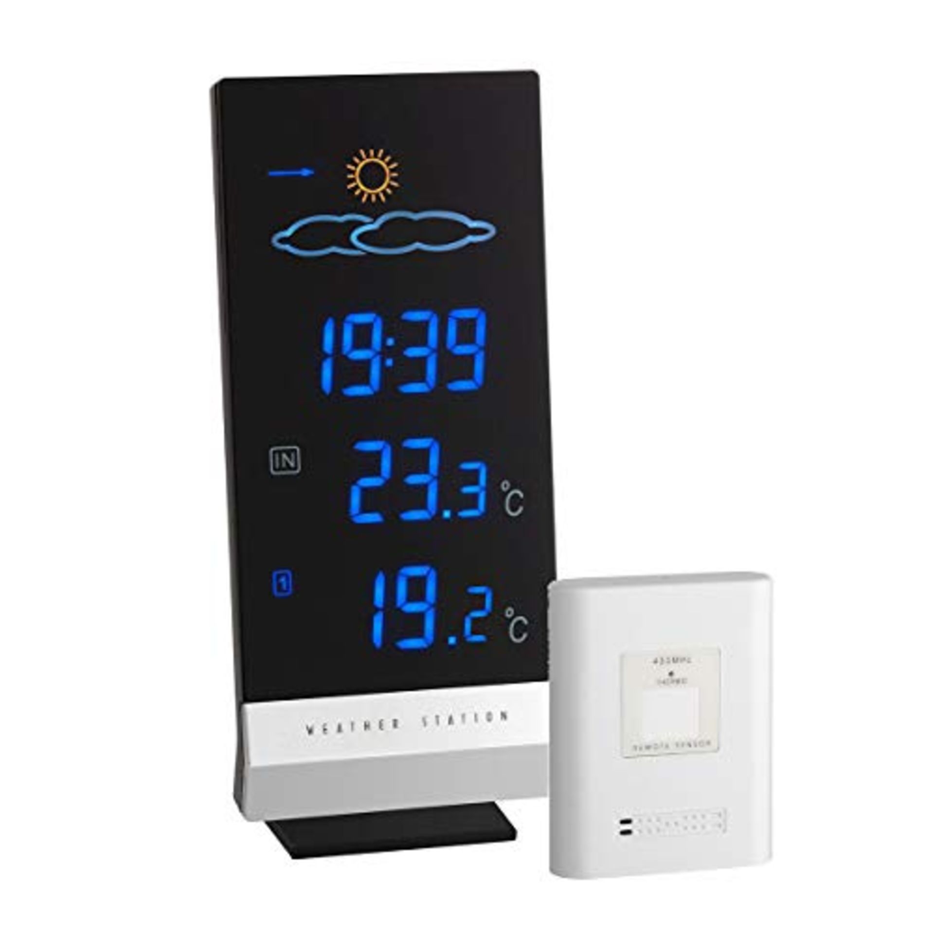 RRP £59.00 TFA Dostmann Lumax Radio Weather Station, with color display, outdoor and indoor tempe