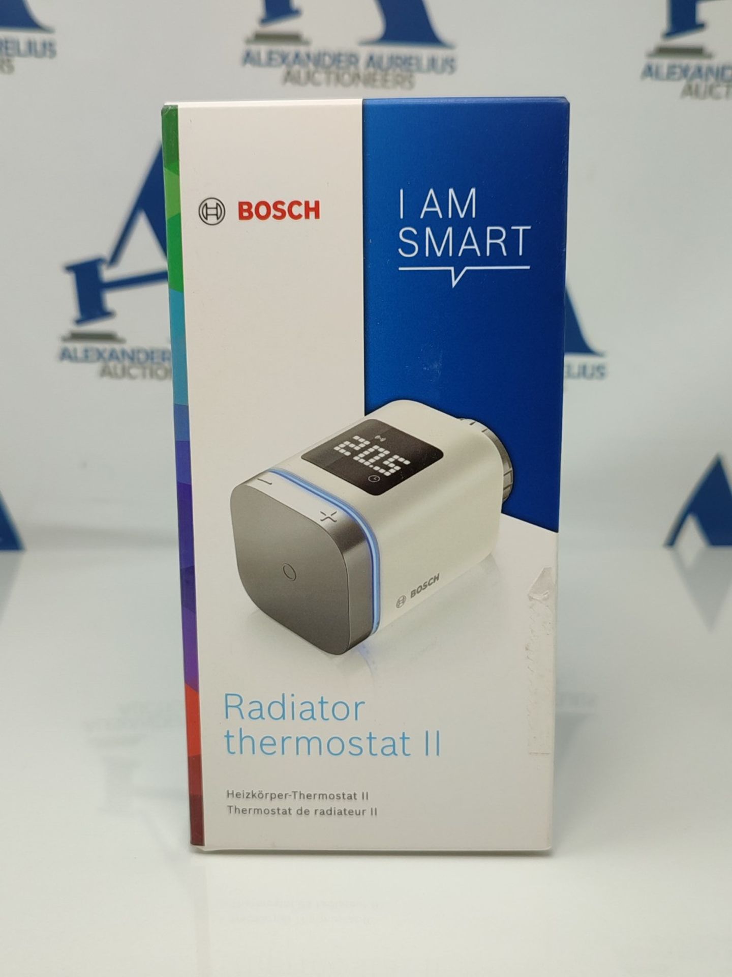 RRP £59.00 Bosch Smart Home Radiator Thermostat II, smart thermostat with app function, compatibl - Image 2 of 3