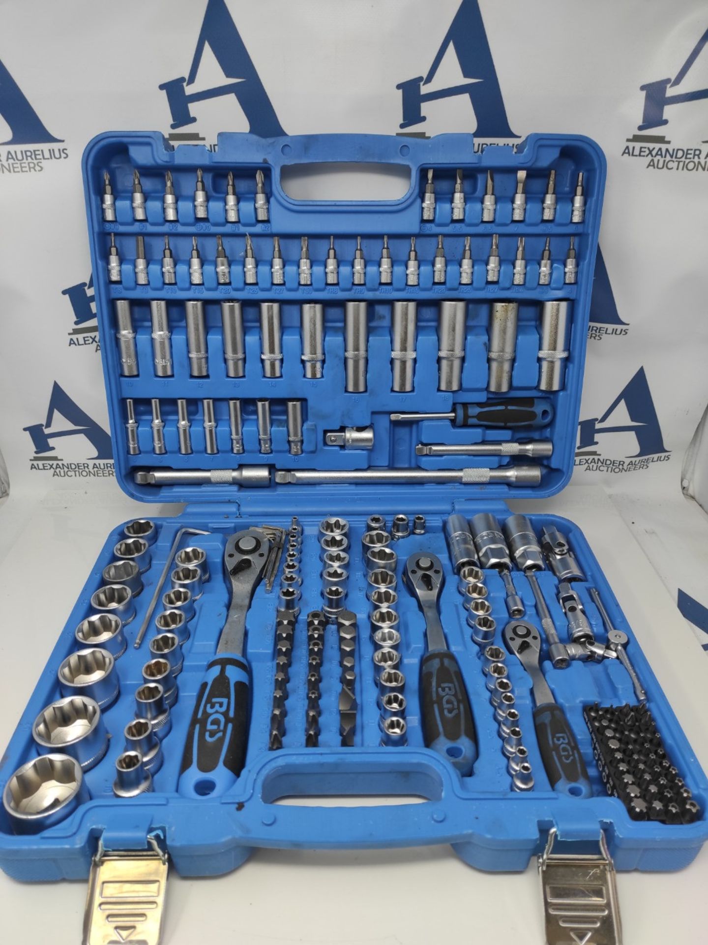 RRP £97.00 BGS 2292 | Socket Set with Profiled Shafts | 192 pieces | Drive 6.3 mm (1/4") / 10 mm - Image 2 of 2