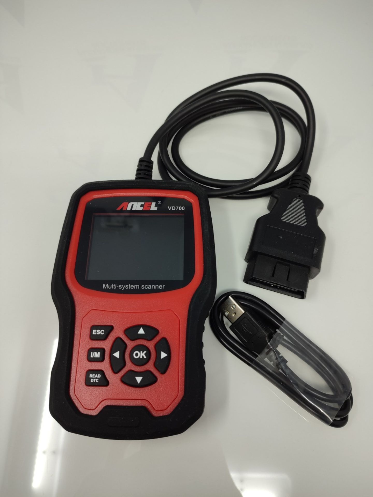 RRP £138.00 ANCEL VD700 Full System OBD2 Diagnostic Tool with 8 Special Functions for VAG Vehicles - Image 2 of 2