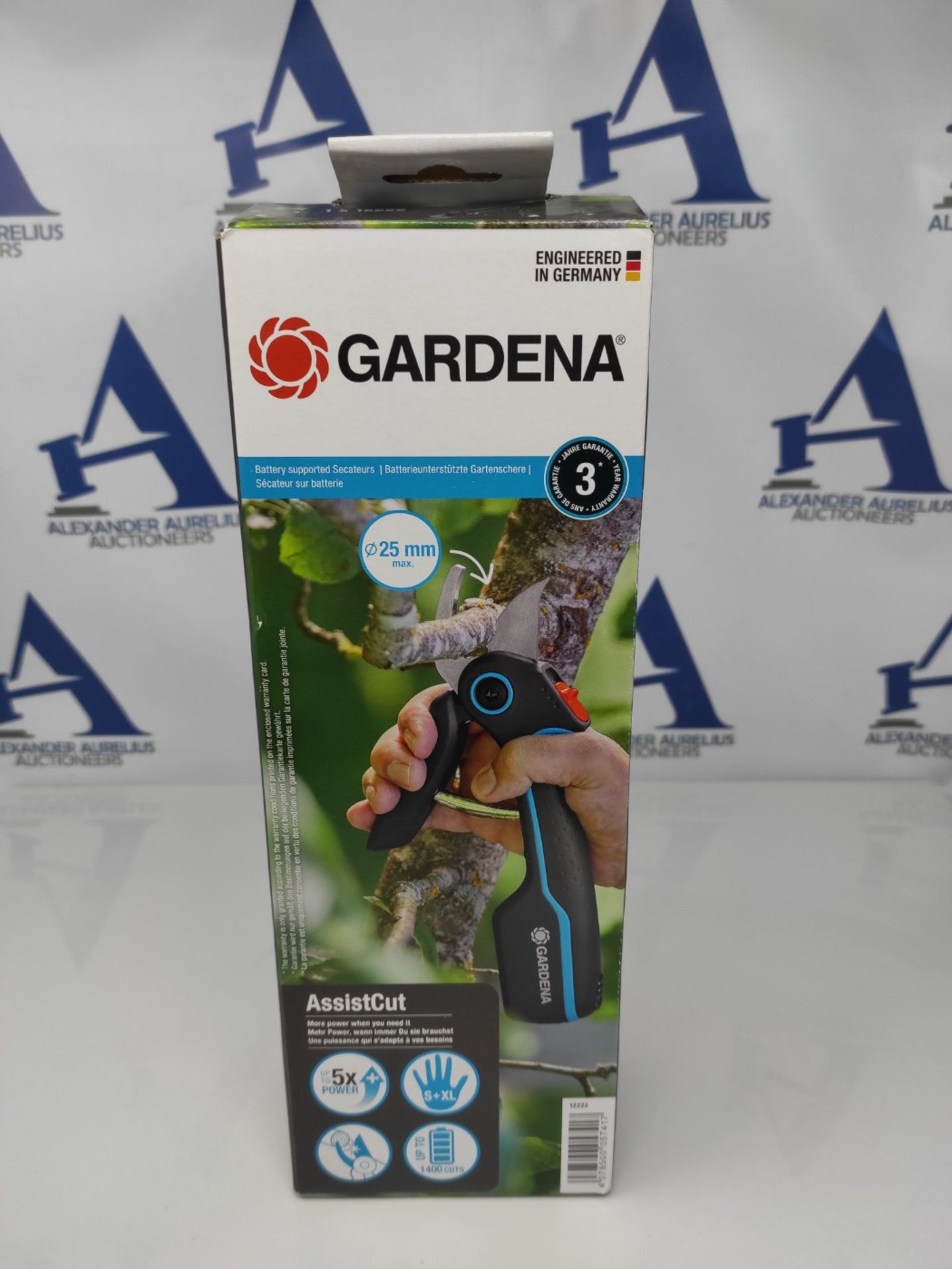RRP £95.00 Gardena AssistCut: Battery-powered garden shears with a cutting diameter of 25 mm, for - Image 2 of 3