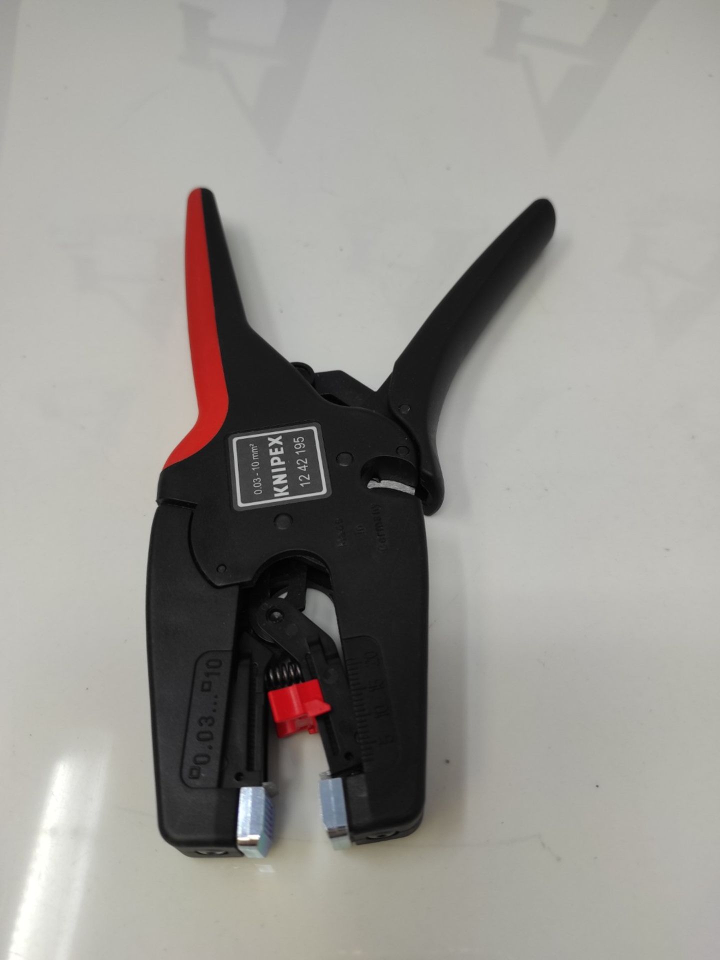 RRP £73.00 KNIPEX MultiStrip10 Automatic Wire Stripper, 0.03-10.0 mm², adjustable length stop, s - Image 3 of 3
