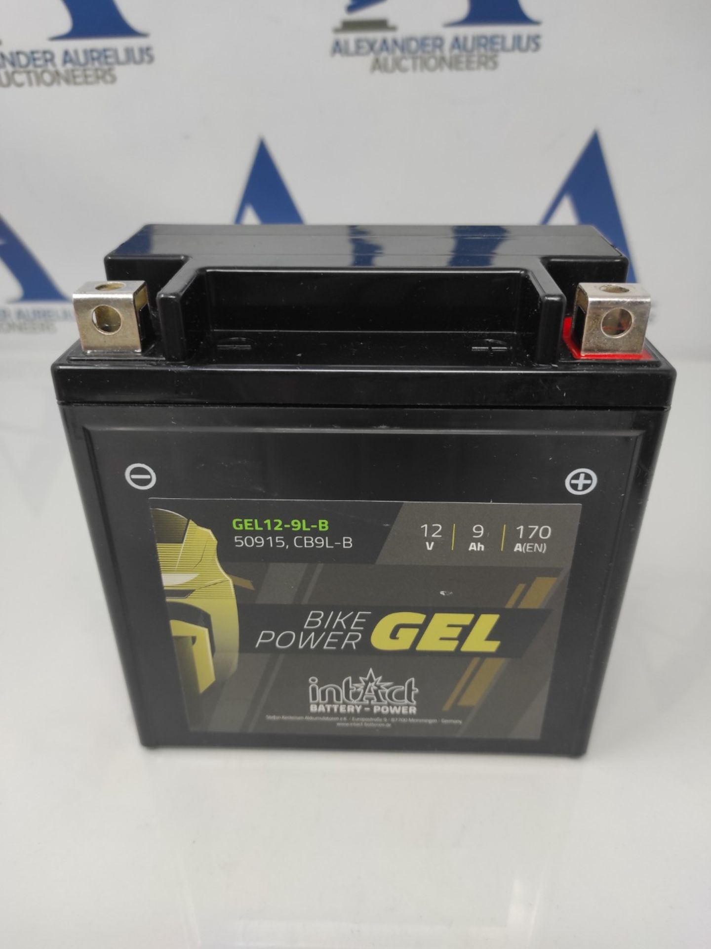 intAct - GEL MOTORCYCLE BATTERY | Battery with +30% starting power | Bike-Power GEL12- - Image 3 of 3