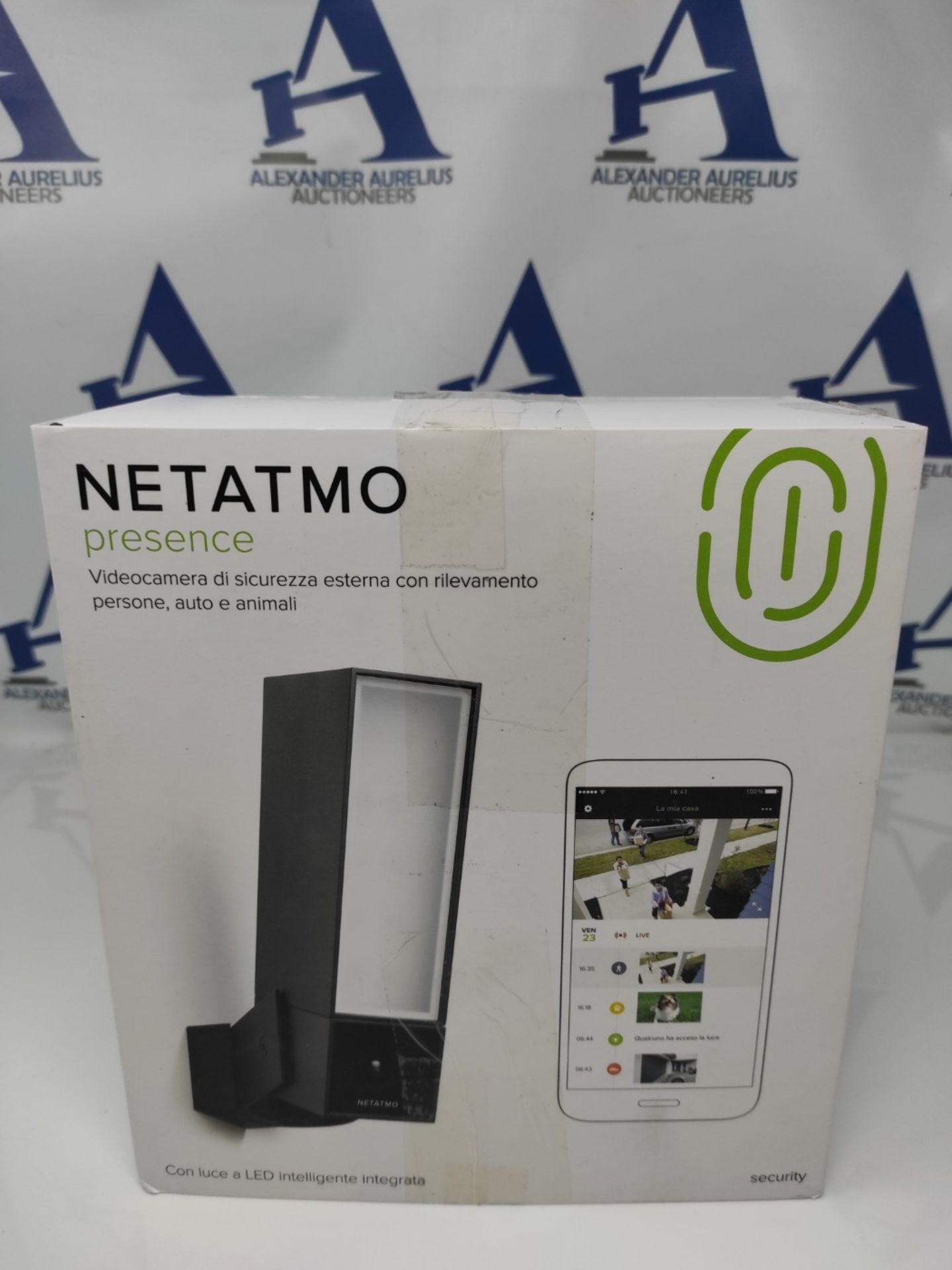 RRP £262.00 Netatmo Presence outdoor security camera with detection of people, cars and animals, I - Image 2 of 3