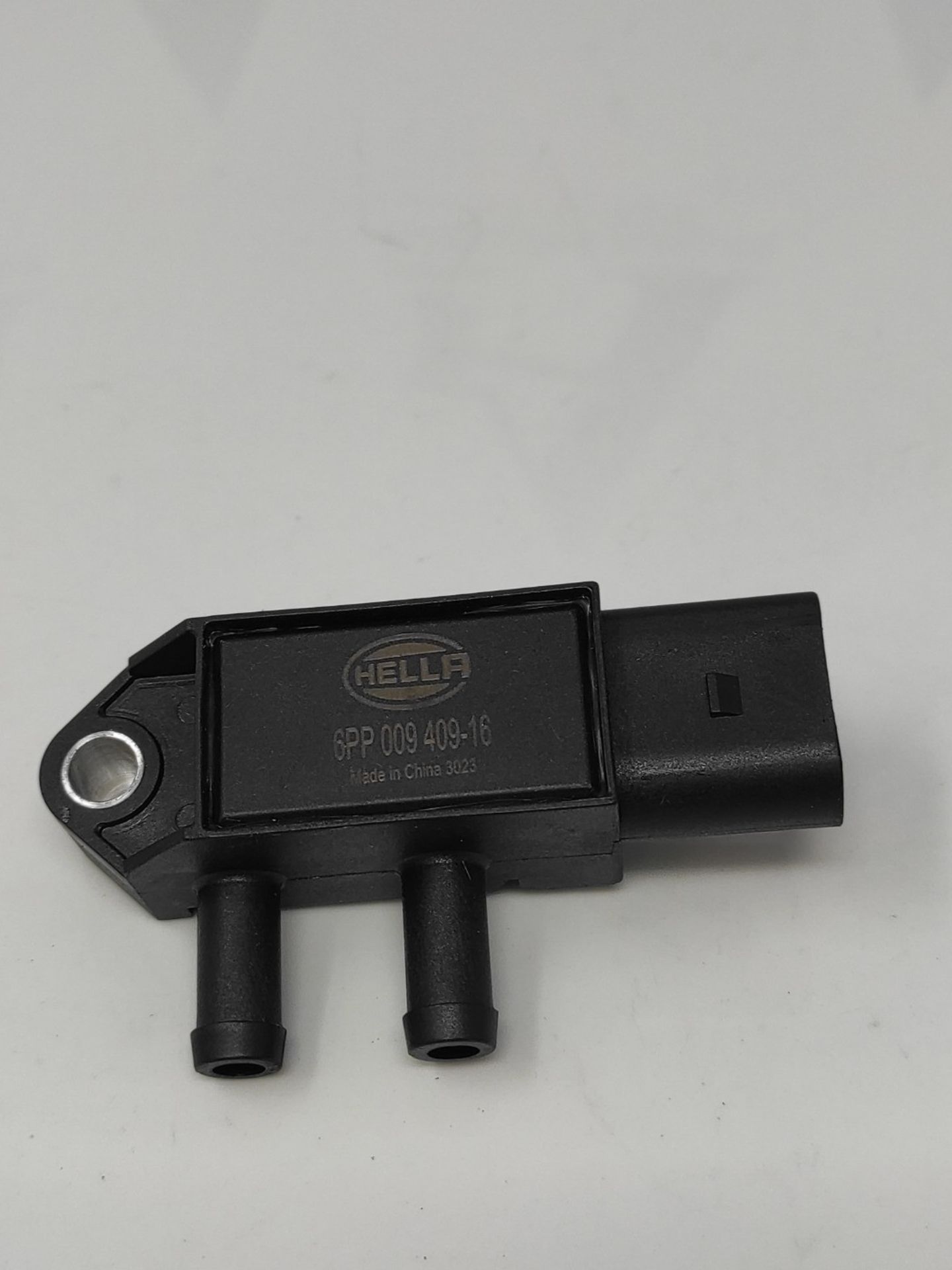 HELLA 6PP 009 409-161 Sensor, exhaust pressure - 3-pin connector - Bolted - Bild 2 aus 3