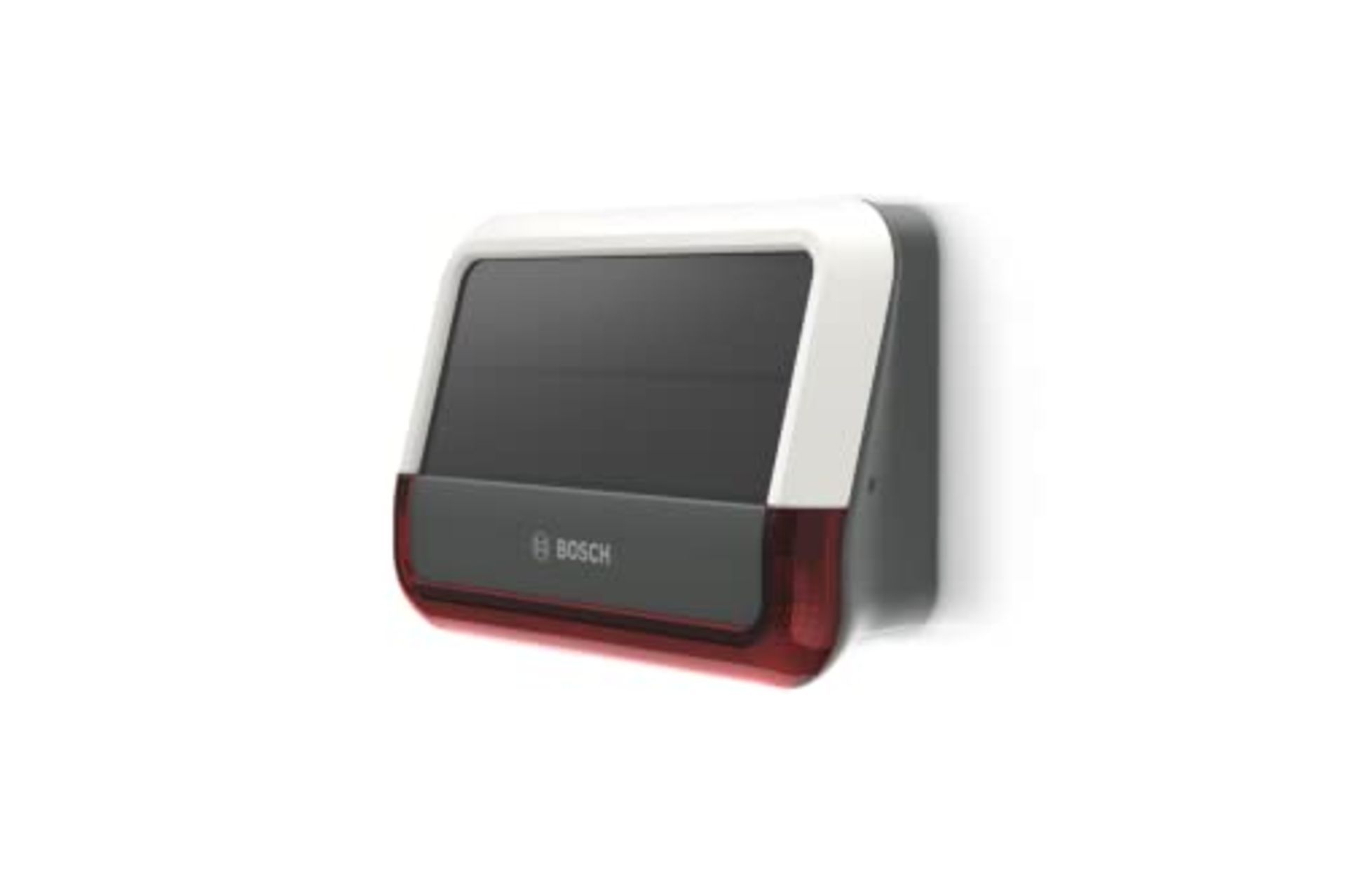 RRP £201.00 Bosch Smart Home - External siren, wireless alarm system with solar panel, alert via n
