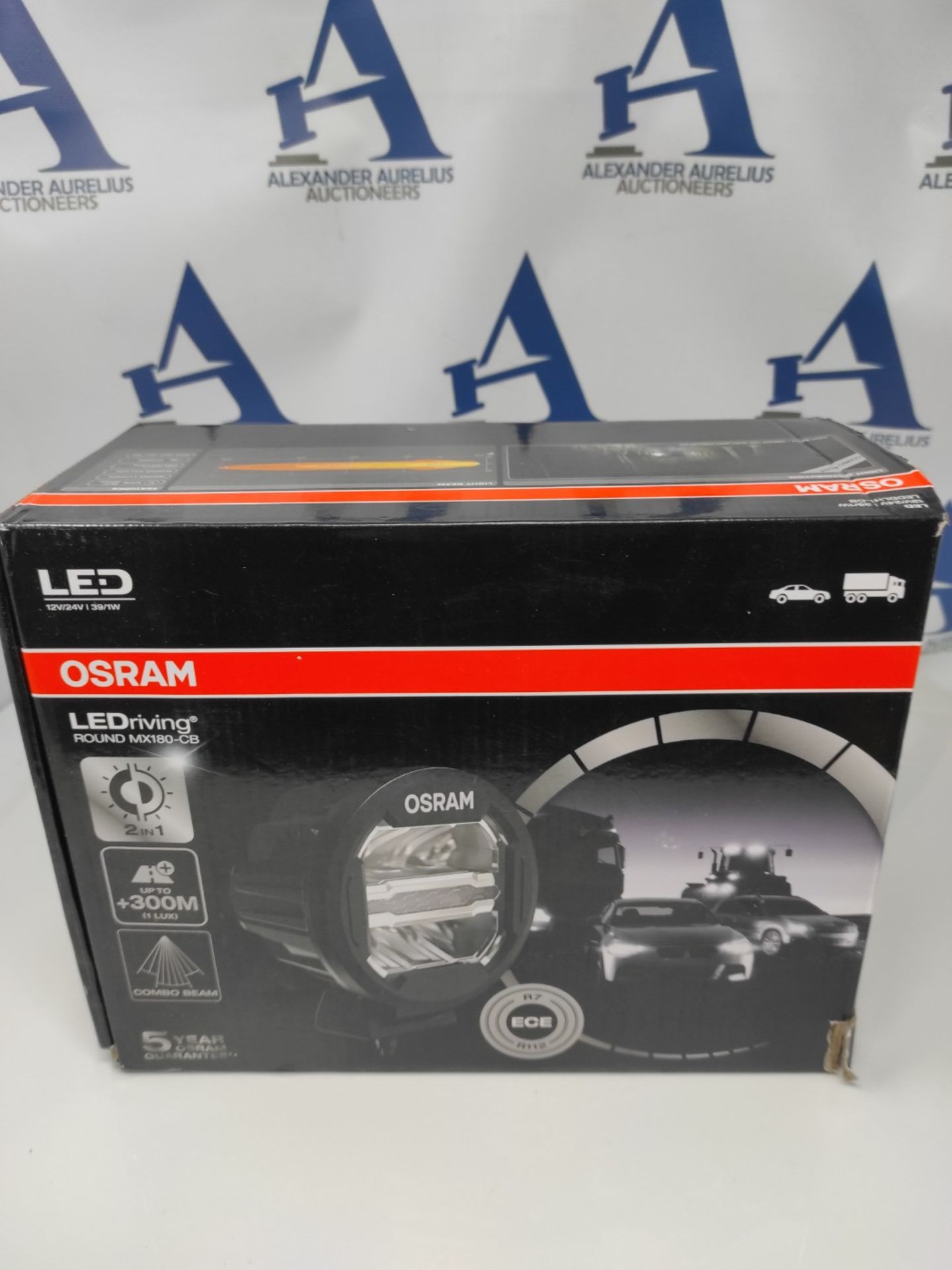 RRP £258.00 OSRAM LEDDL111-CB Round, LED headlight for close and distant field lighting, combo, 30 - Image 2 of 3