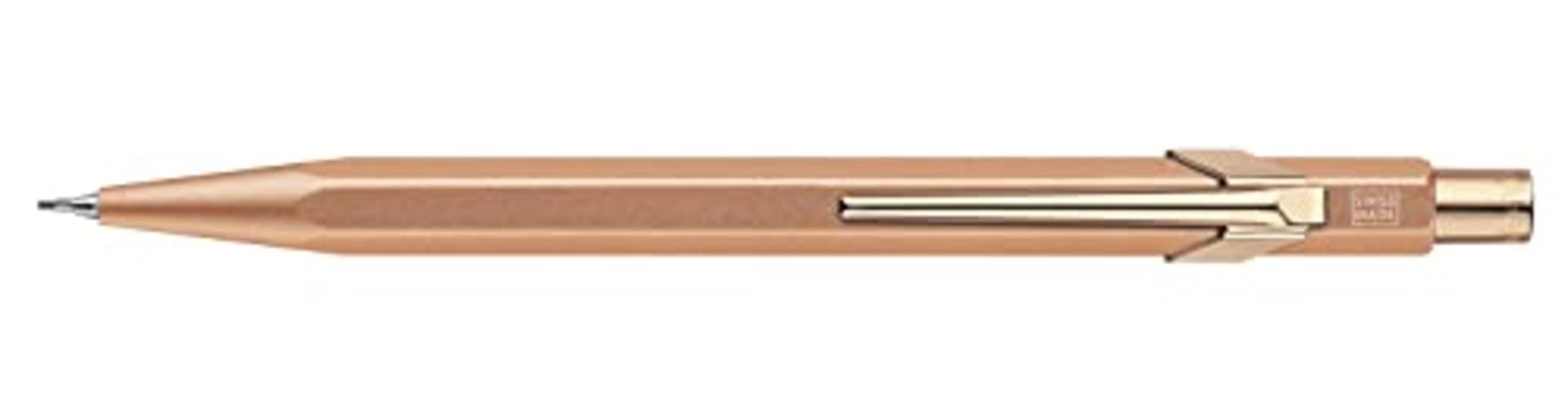Caran d'Ache 7630002349291, 844 Mechanical Pencil 0.7MM - Raw Pink in Slimpack Case