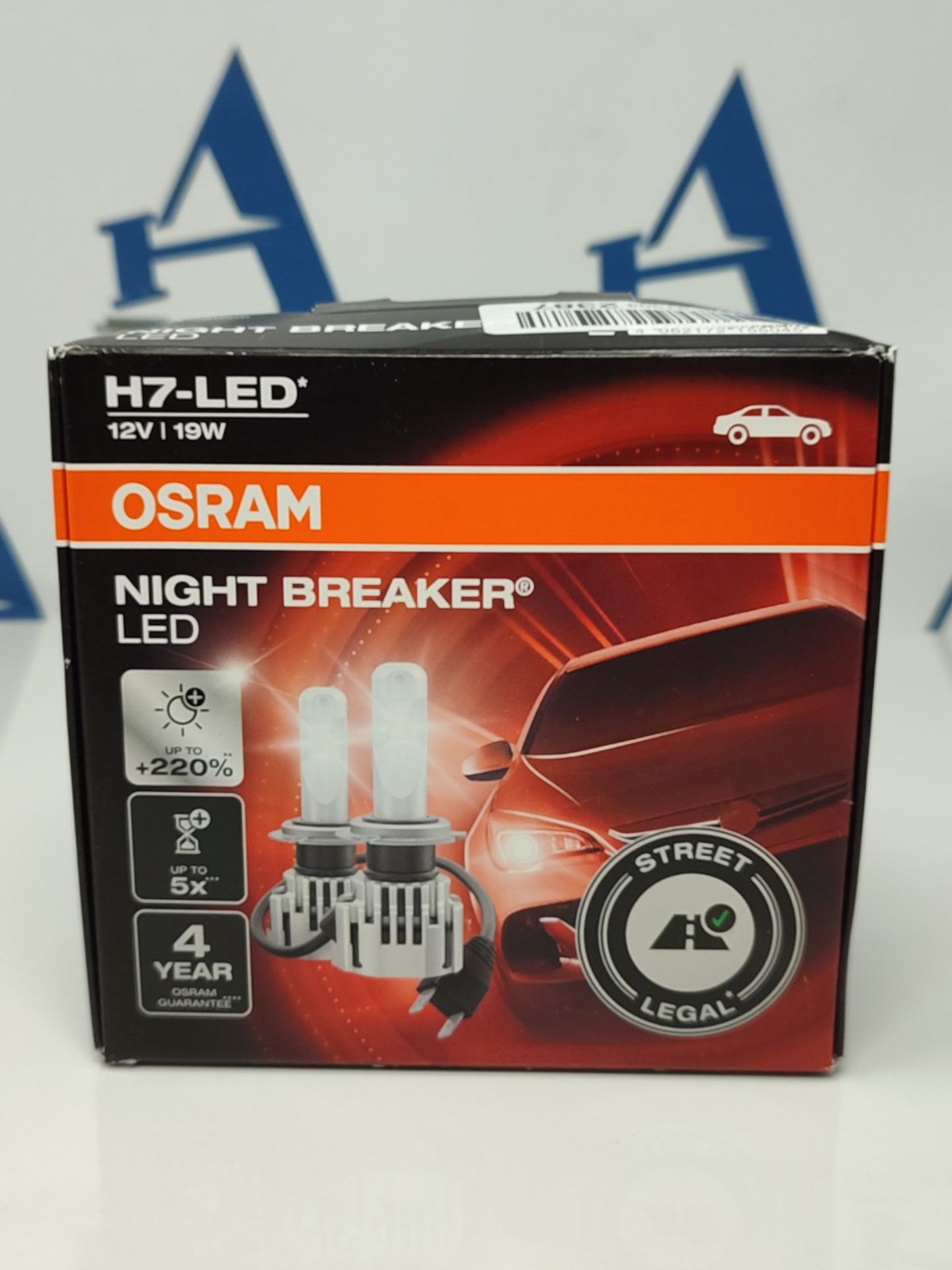 RRP £96.00 OSRAM NIGHT BREAKER H7-LED; up to 220% more brightness, first legal LED H7 low beam wi - Image 2 of 3