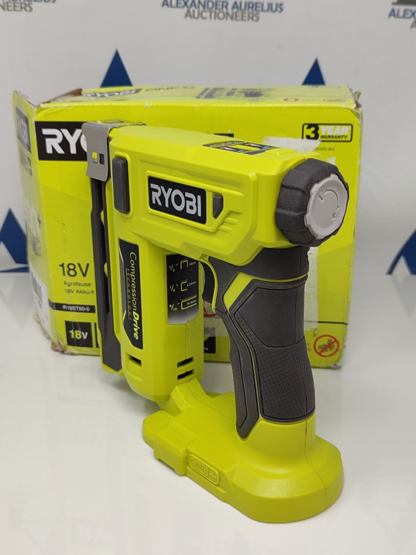 RRP £145.00 RYOBI 18V ONE+ Cordless Stapler R18ST50-0 (back width 10mm, staple capacity 6-14mm, ma - Image 3 of 3