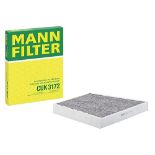 MANN-FILTER CUK 3172 Interior Filter - Pollen Filter with Activated Carbon - For Cars